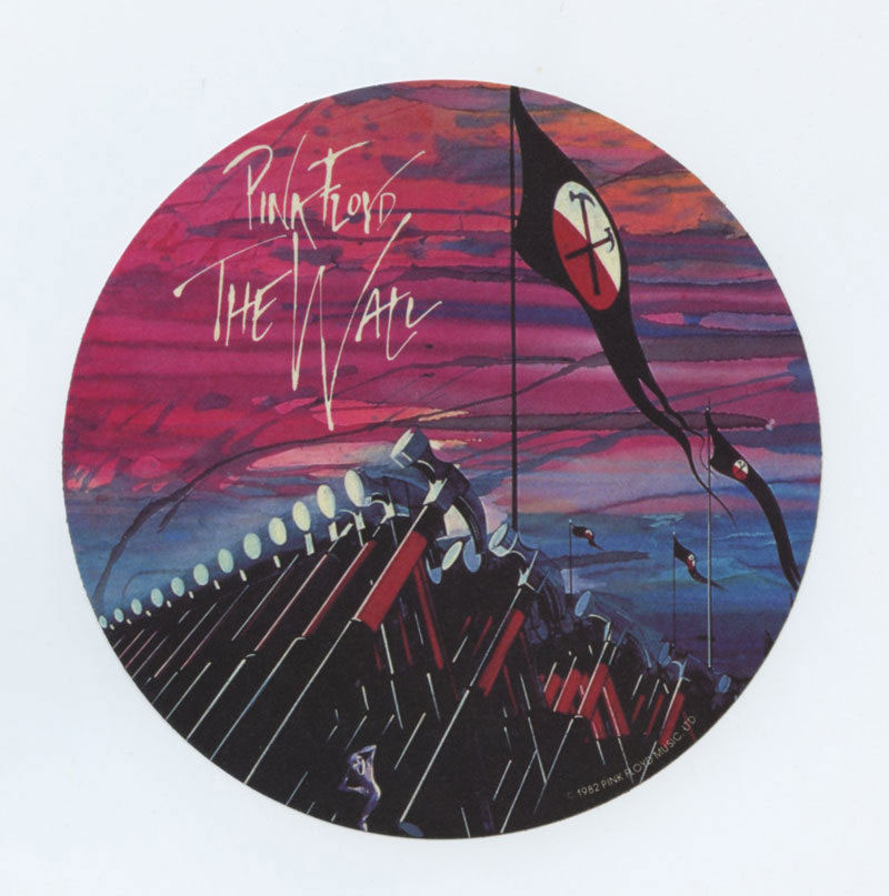 Pink Floyd Sticker 1982 The Wall Album Promotion Vintage