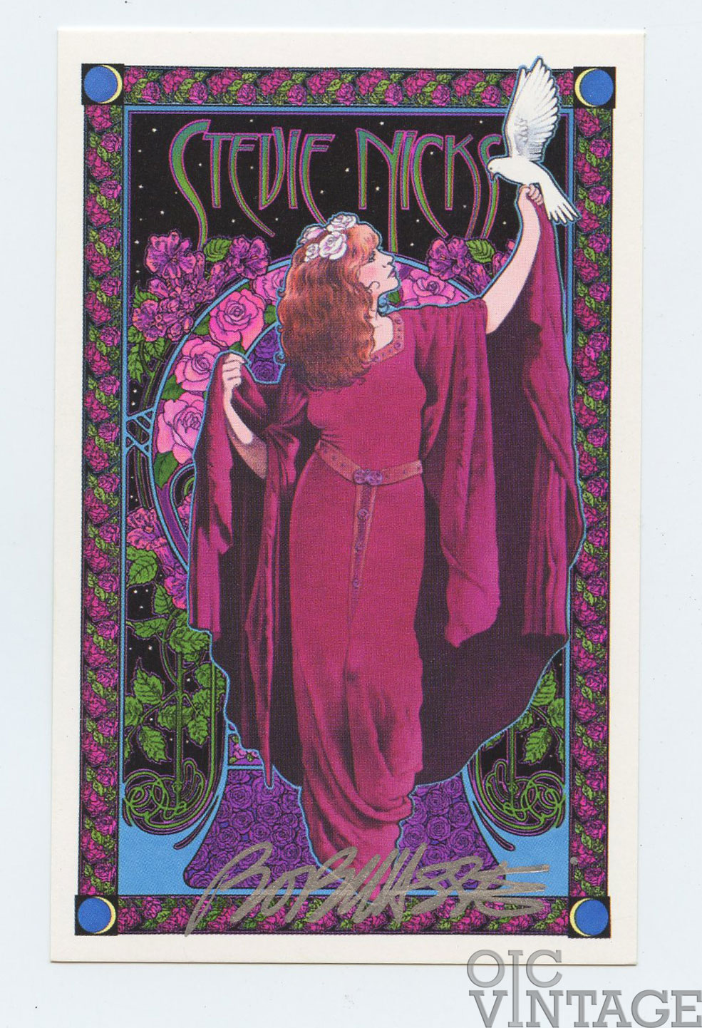 Stevie Nicks Card 1982 Edge Of Seventeen Album Promotion