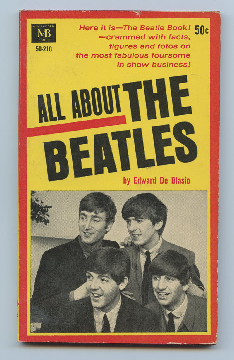 The Beatles Book All About The Beatles 1964 Paperback McFadden Book 50 -210
