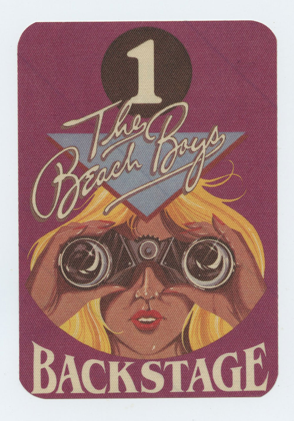 The Beach Boys Backstage Pass Bad Vibrations Tour 1982 