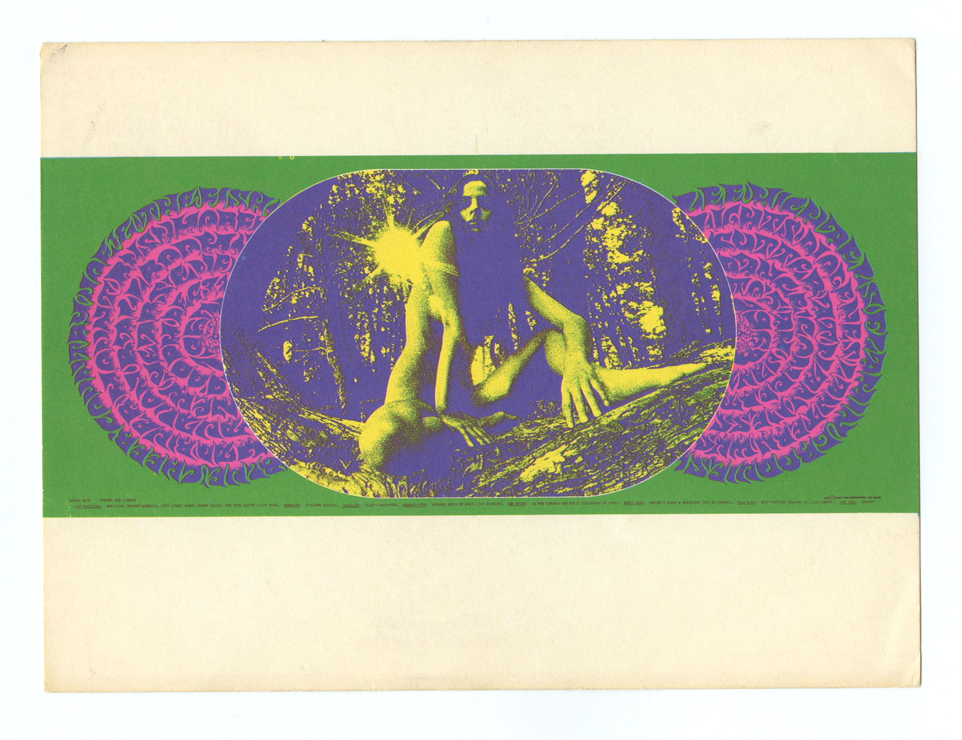 FD  99 Postcard Blue Cheer Lee Michaels 1967 Dec 31