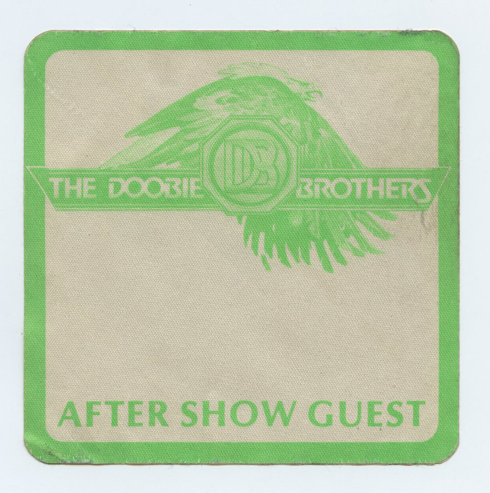 The Doobie Brothers Backstage Pass 1976 Tour