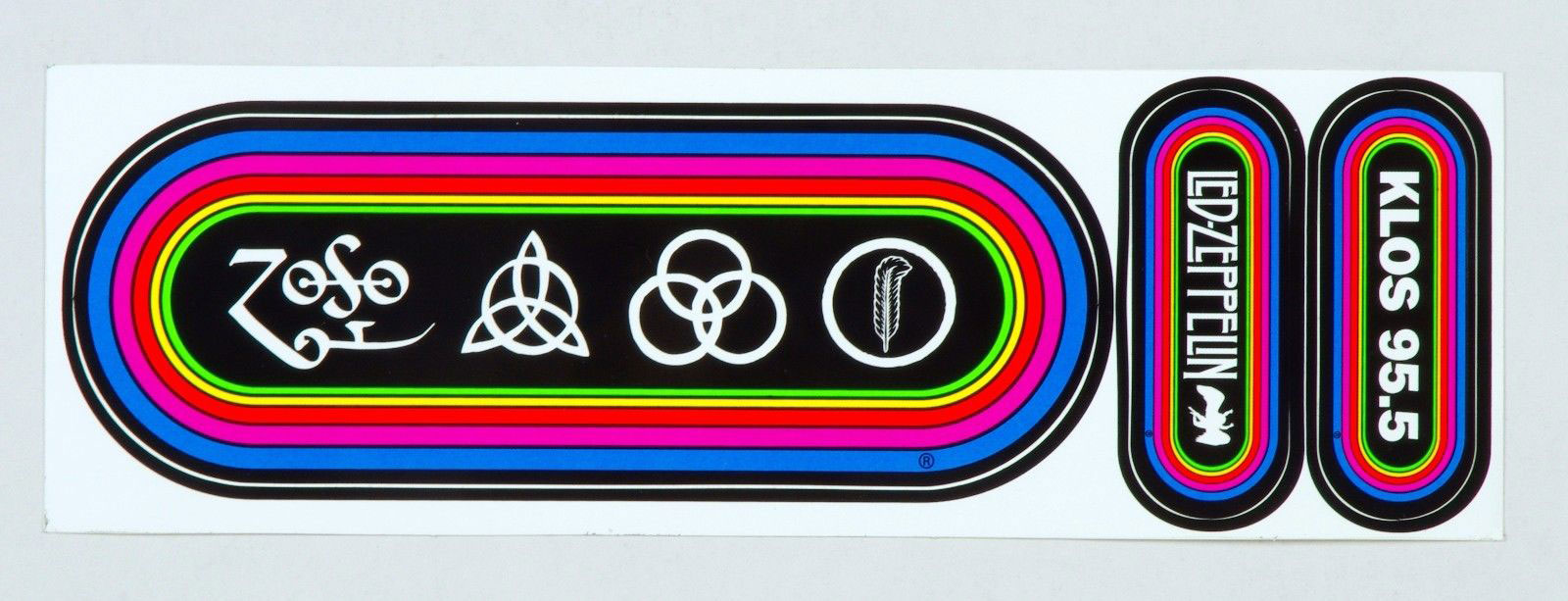 Led Zeppelin Sticker Mothership CD set Promo