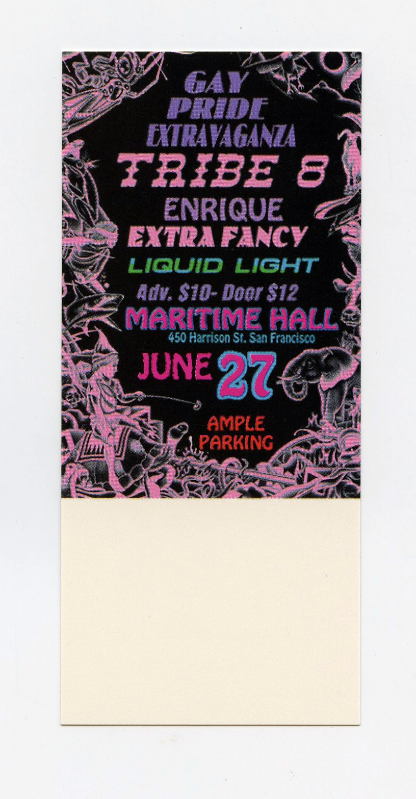 Maritime Hall 1996 Jun Ticket Tribe 8 Enrique Extra Fancy