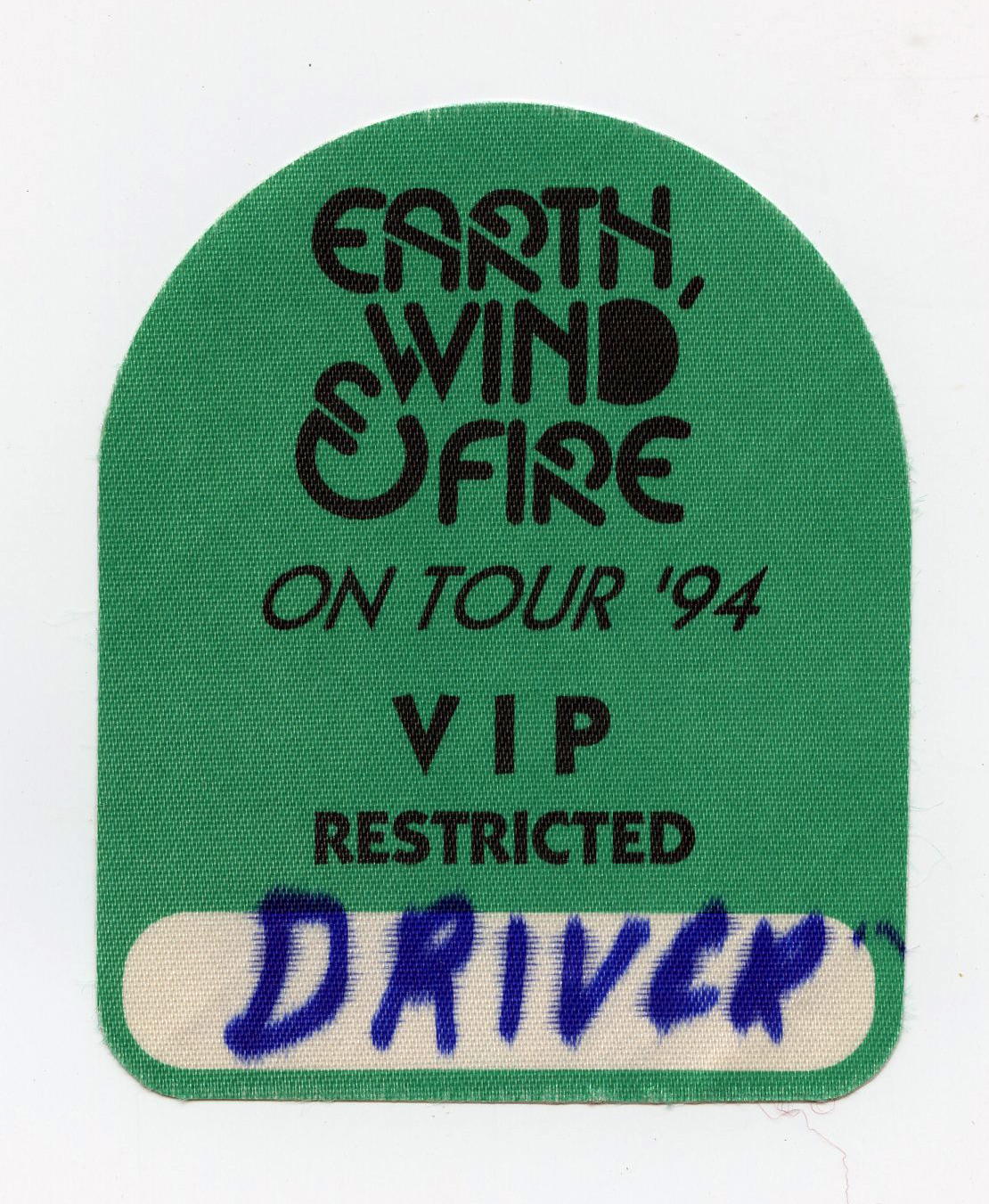 Earth Wind and Fire Backstage Pass On Tour 1994 