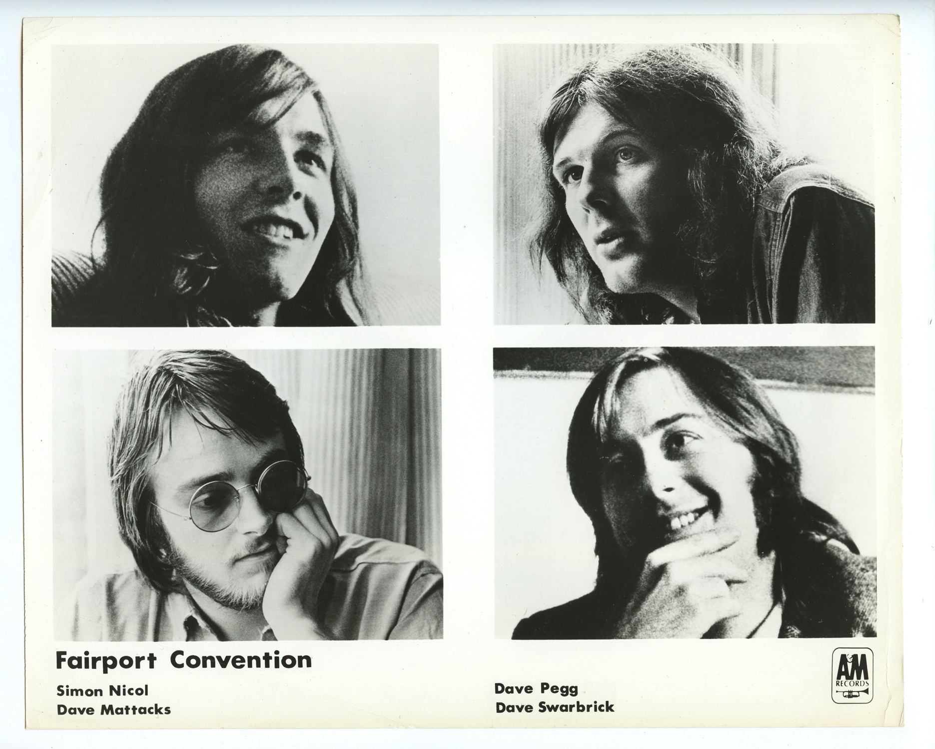 Fairport Convention Photo A&M Records