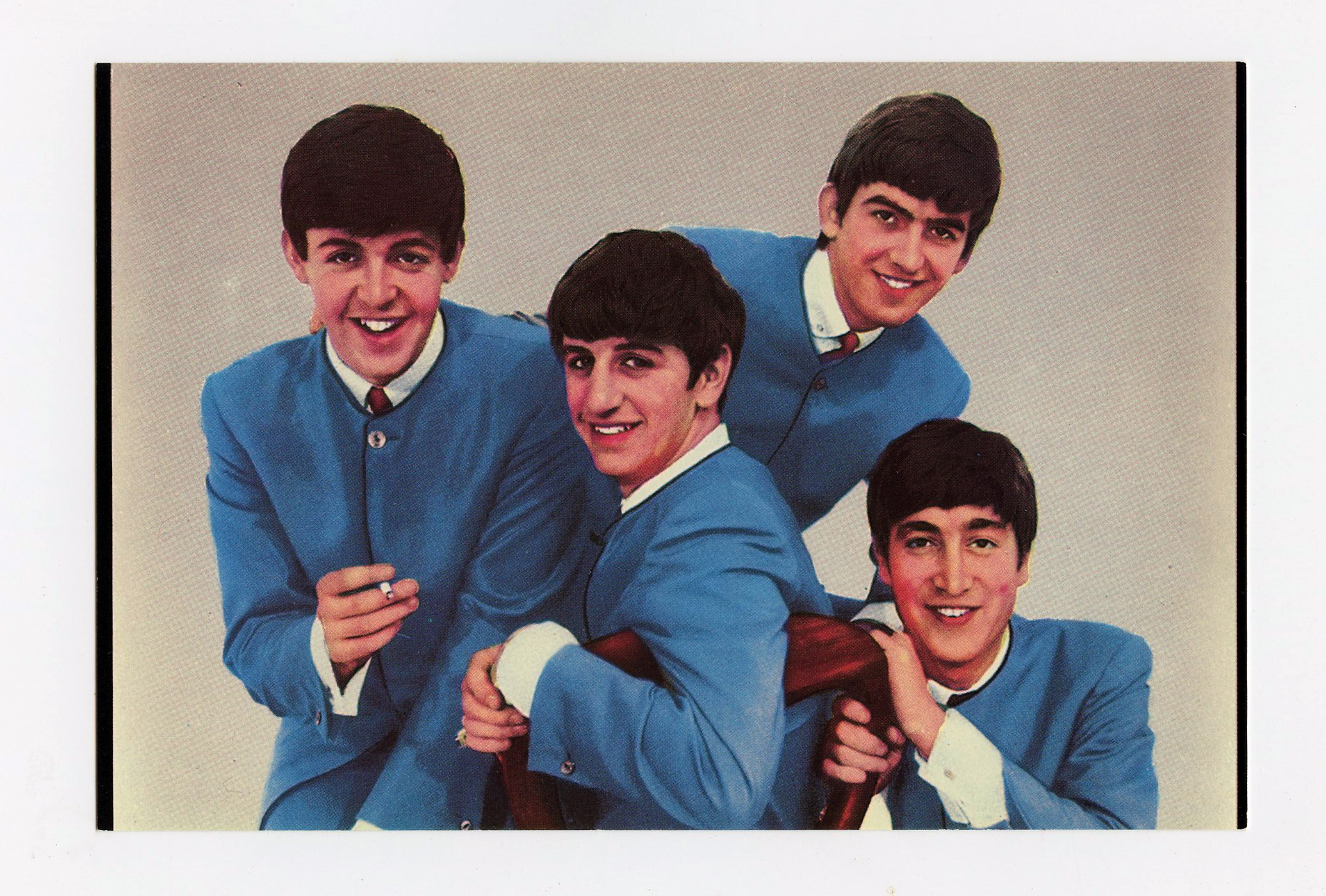 The Beatles Postcard 1963 Group Photo R1992 Quantity Postcards