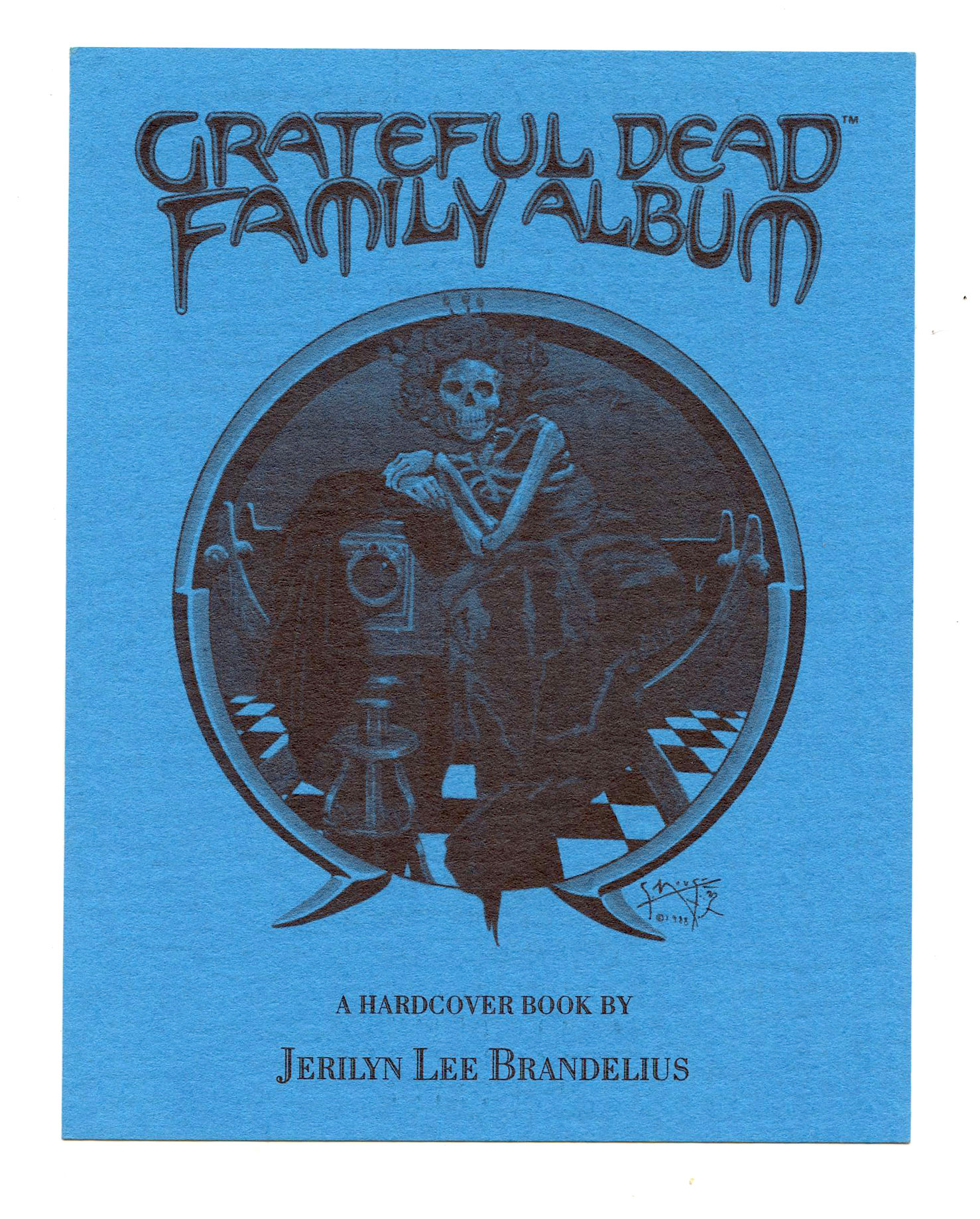 Grateful Dead Handbill 1989 Family Album Book Promotion Stanley Mouse 