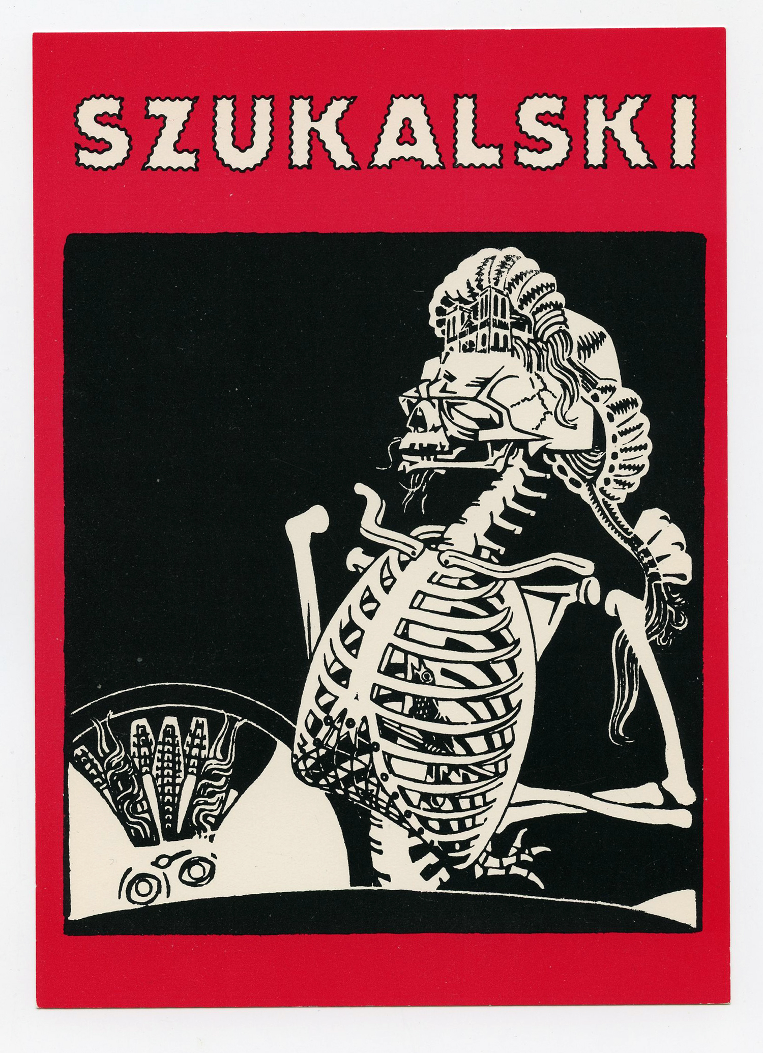 Stanislav Szukalski Handbill Song of The Mute Singer 1989
