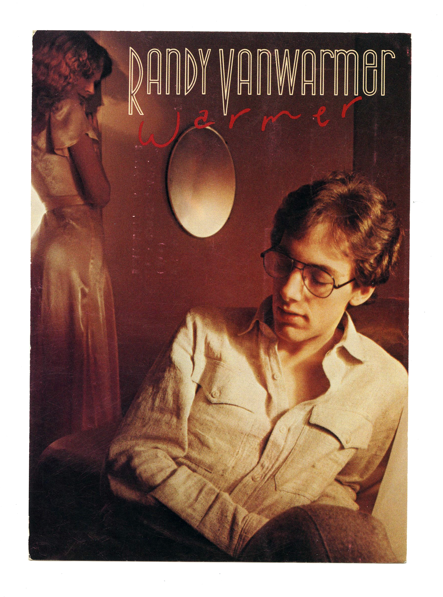 Randy Vanwarmer Postcard 1979 Warmer Album Promotion Mailed 