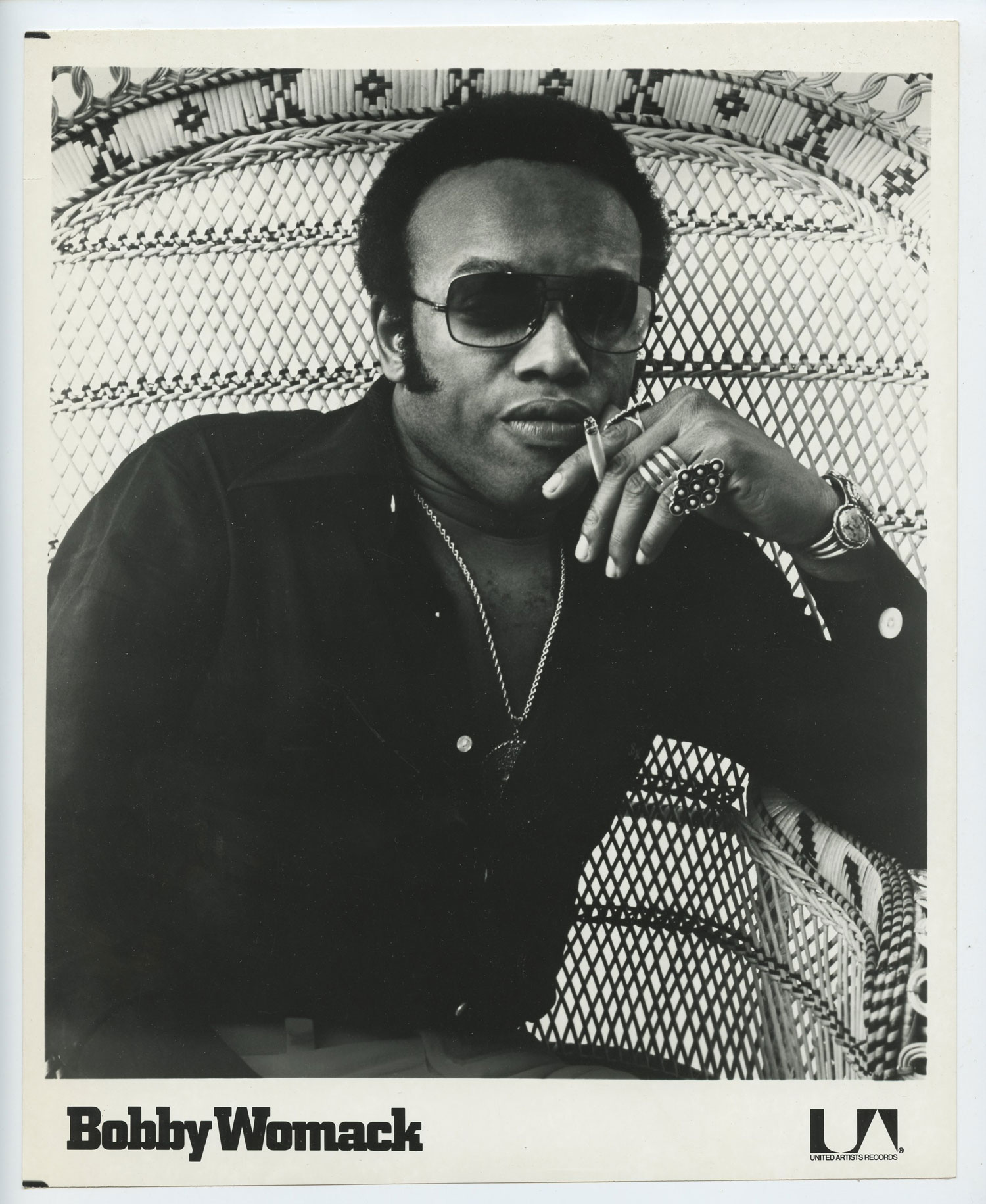 Bobby Womack Photo United Artists Records 1975