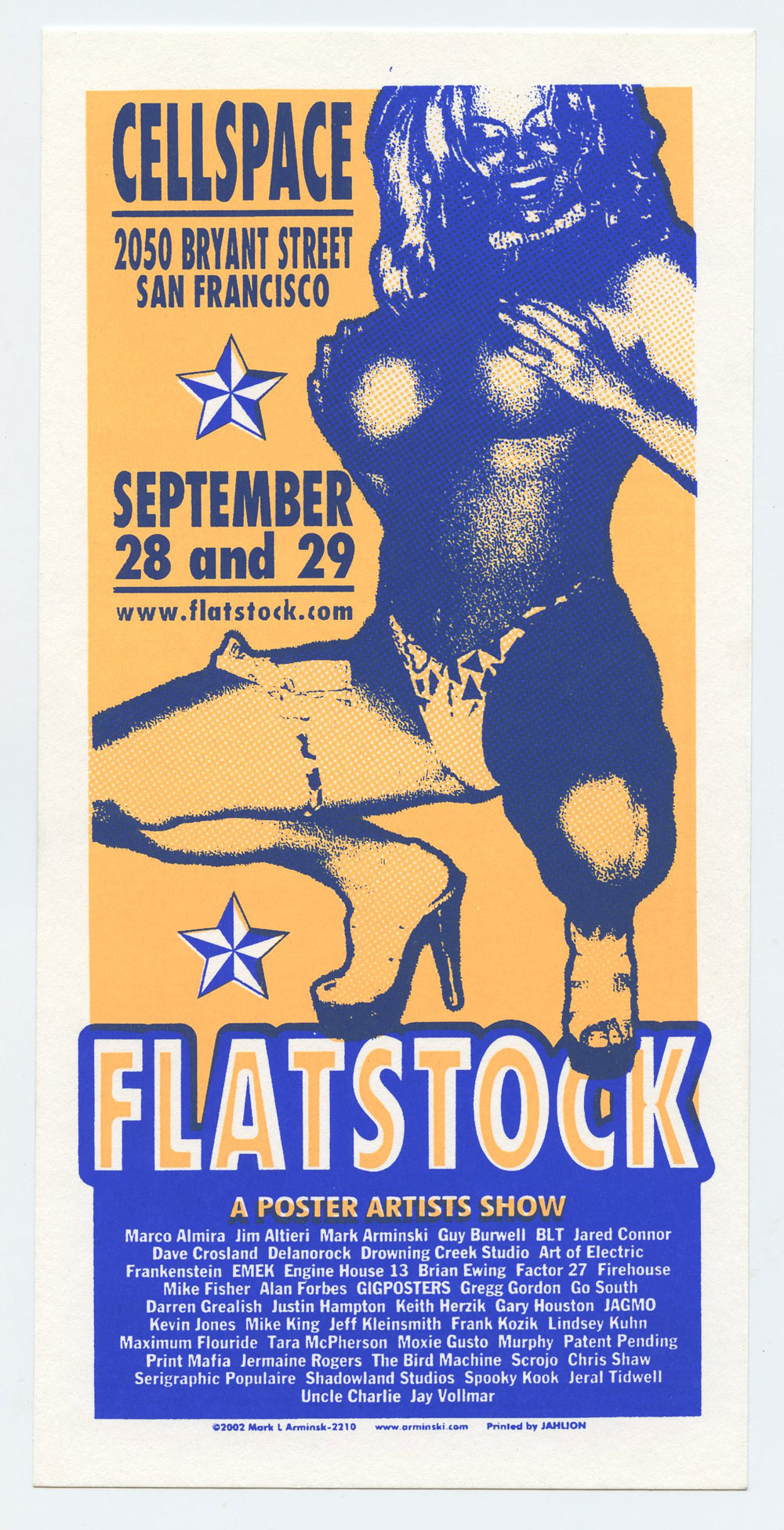 Mark Arminski Handbill Flatstock A Poster Artists Show 2002