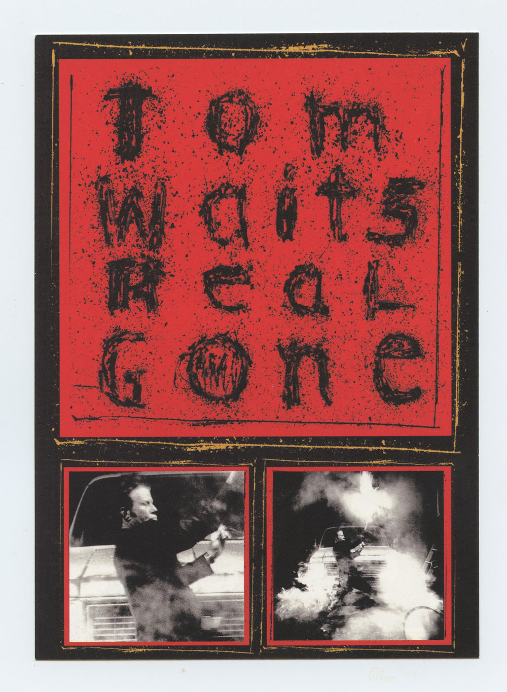 Tom Waits Postcard 2004 Real Gone Album Promotion