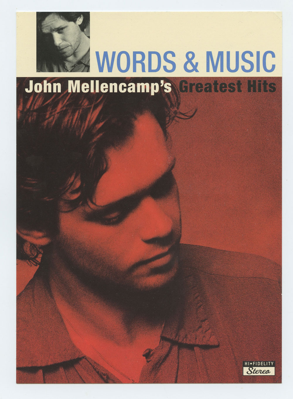 John Mellencamp Handbill Sticker 2004 Greatest Hits Album Promo