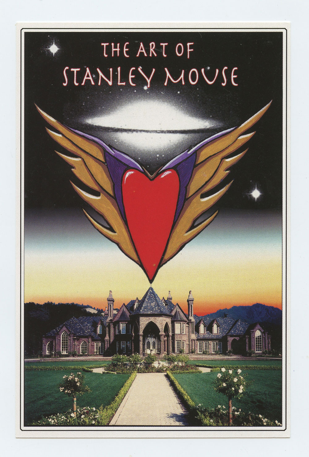 Stanley Mouse Postcard The Art of Stanley Mouse Exhibition 2000