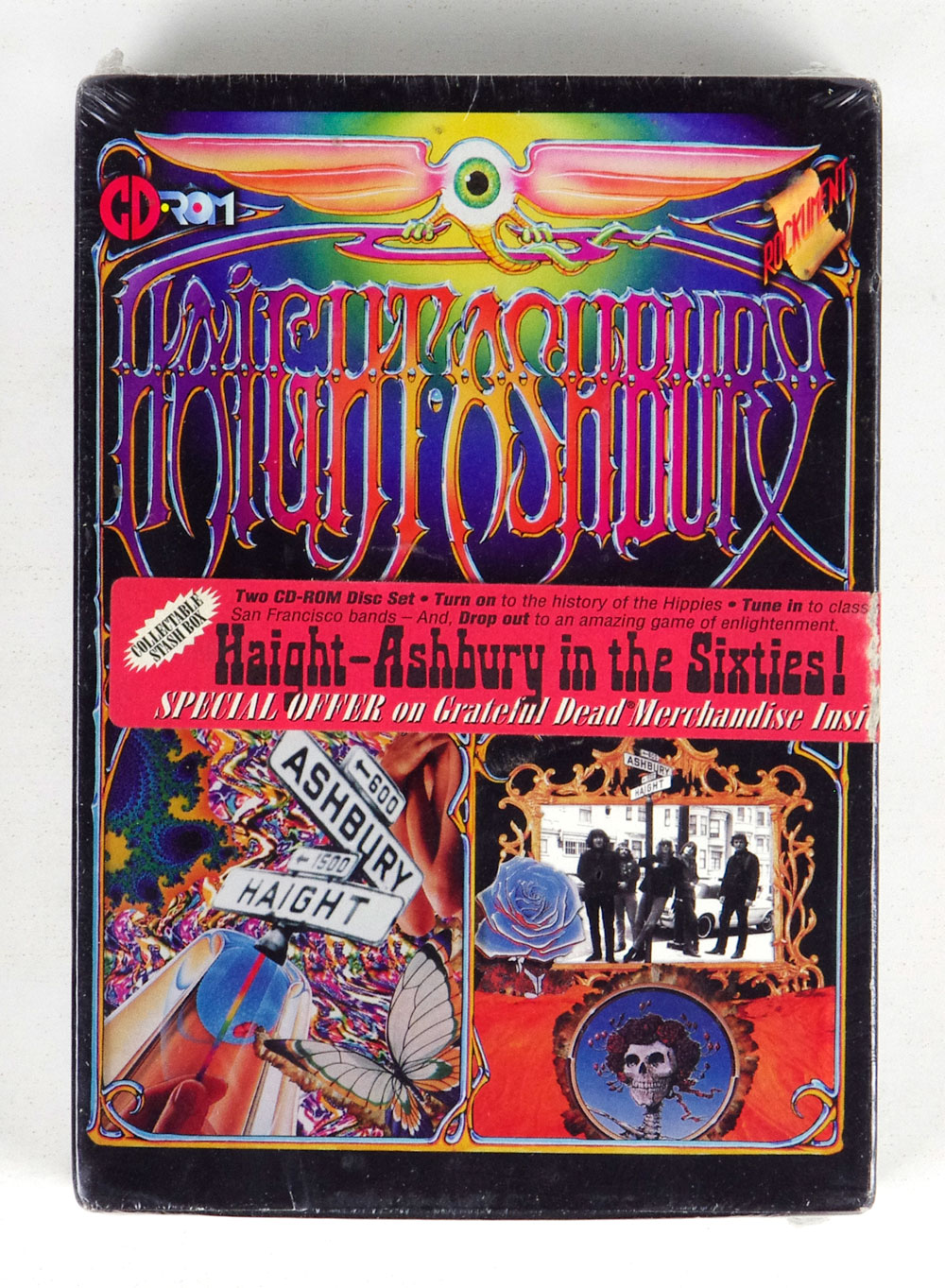 Haight Ashbury In The Sixties! CD ROM Box Set 1996 Factory Sealed