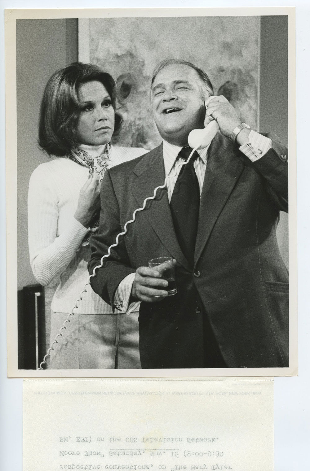 Mary Tyler Moor Photo 1974 The Mary Tyler Moor Show TV Original Vintage