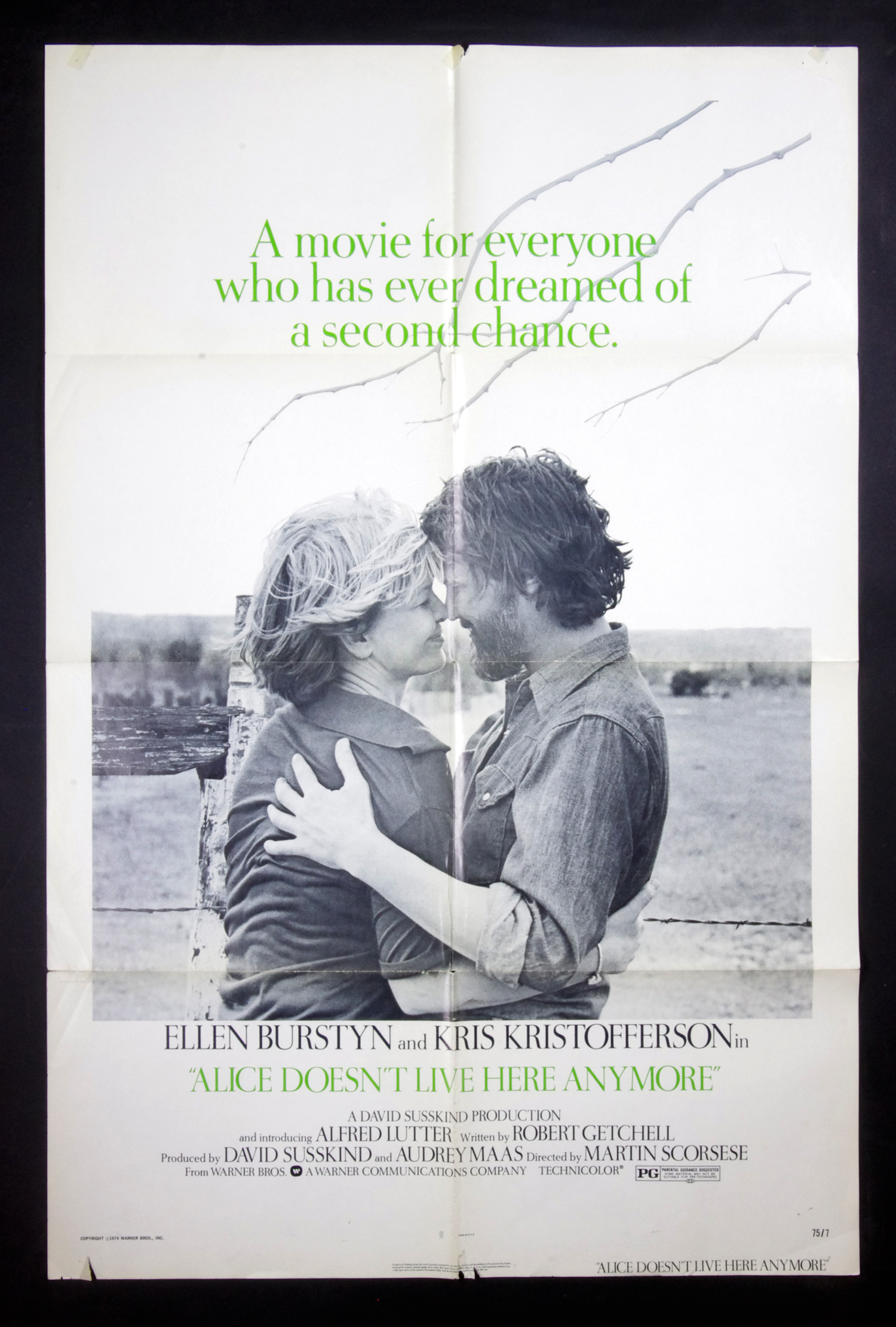 Alice Doesn't Live Here Anymore Poster Movie Original Vintage 1974 Ellen Burstyn