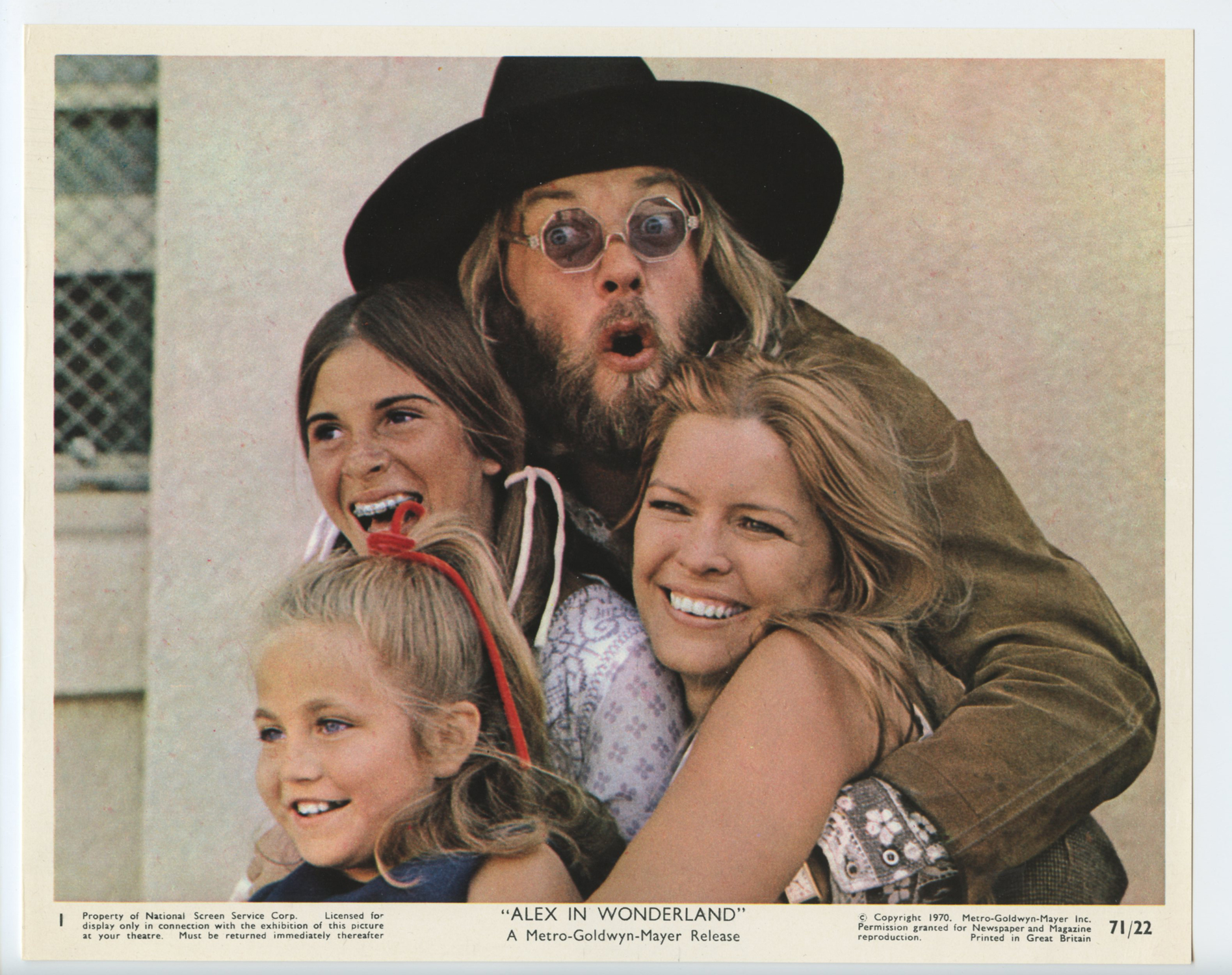 Donald Sutherland Ellen Burstyn Photo 1970 Alex in Wonderland Original Vintage