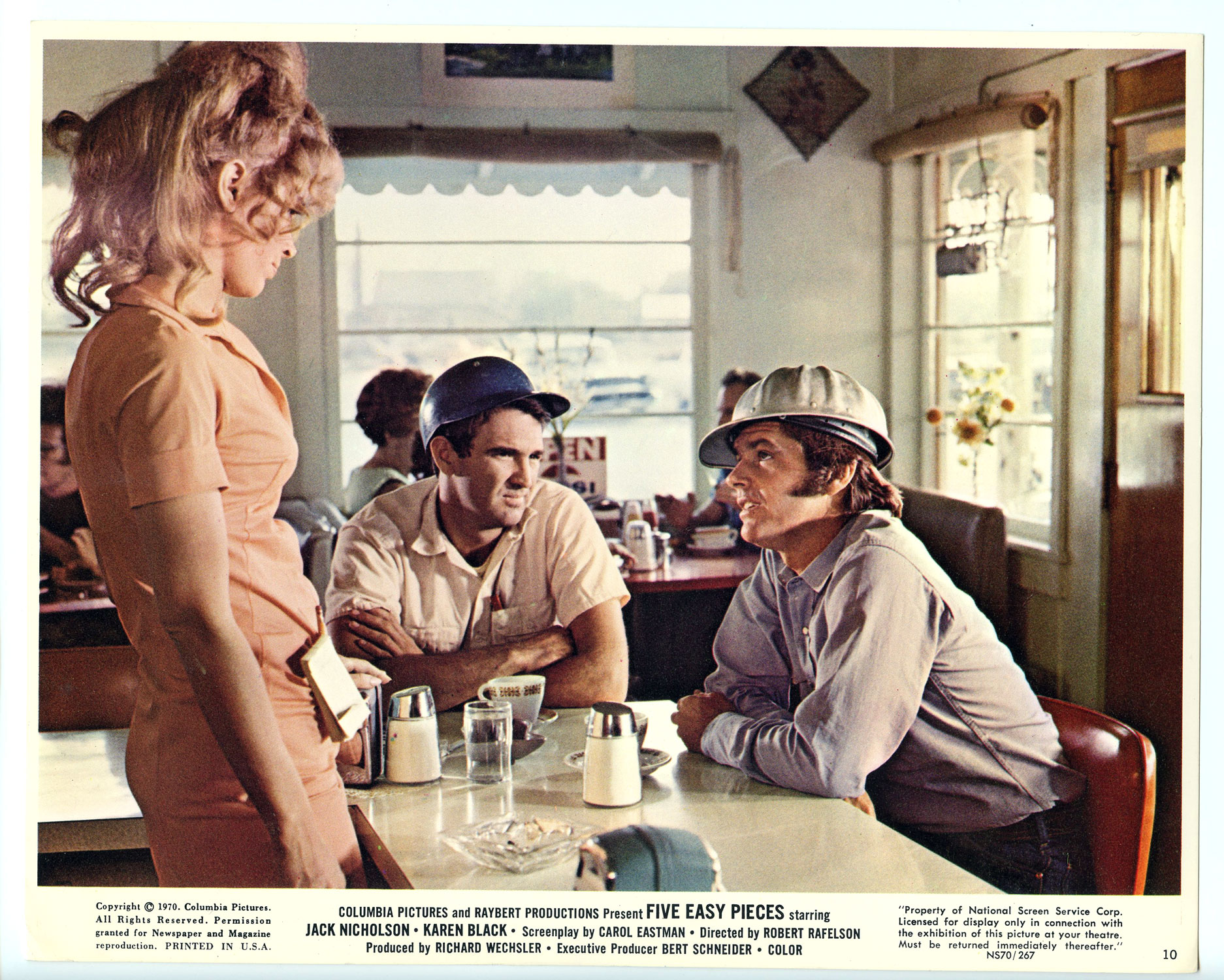 Jack Nicholson Photo 1970 Five Easy Pieces Original Vintage