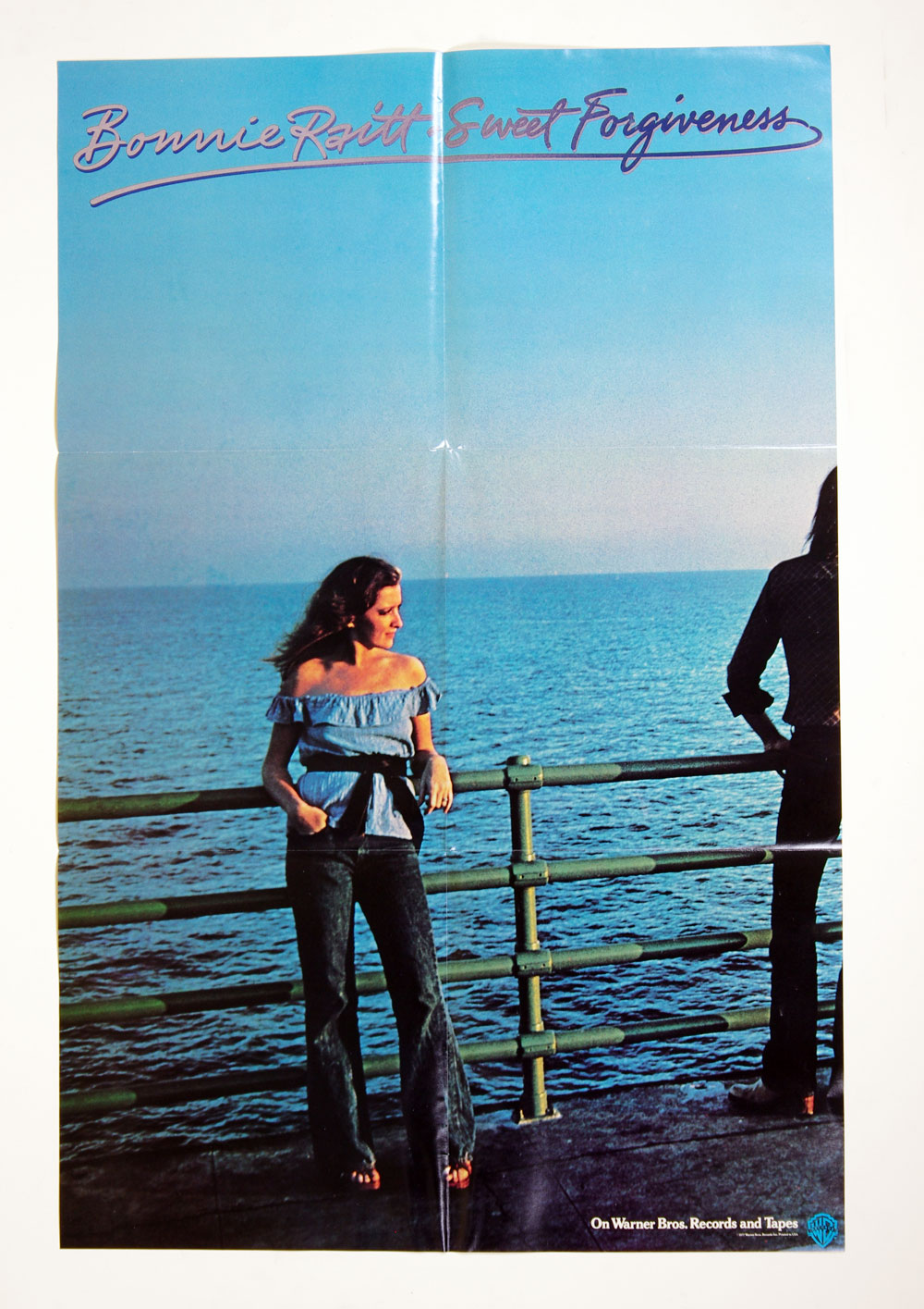 Bonnie Raitt Poster 1977 Sweet Forgiveness New Album Promotion