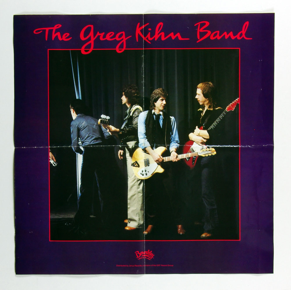Greg Kihn Poster 1976 Self Titeled Debut Album Promotion
