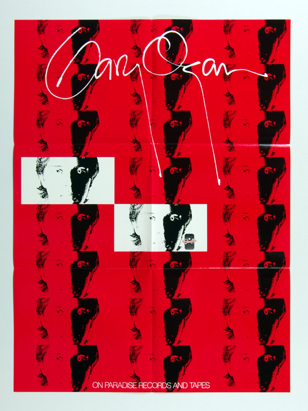 Gary Ogan Poster Paradise 1977 New Album Promotion