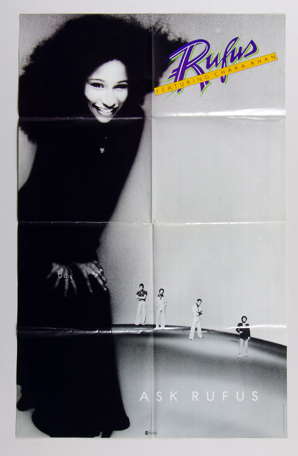 公式サイト - ハイブランドの新作が続々登場 1977 Poster Khan Chaka Rufus Ask Promotion Album Rufus コレクション