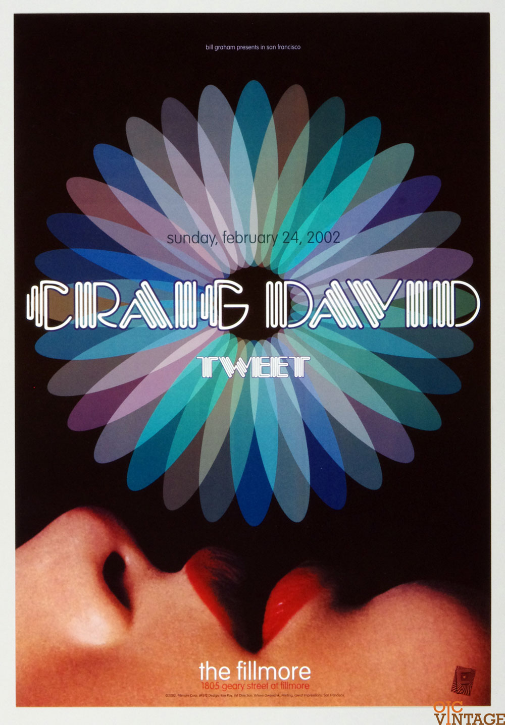 Craig David Poster 2002 Feb 24 New Fillmore San Francisco