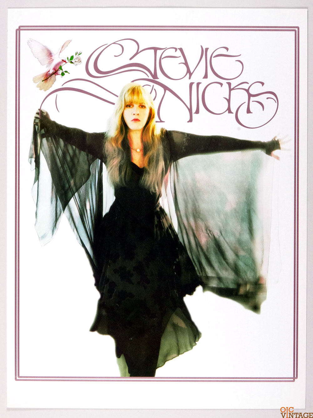 Stevie Nicks Poster 2007 Crystal Vision Tour 18 x 24