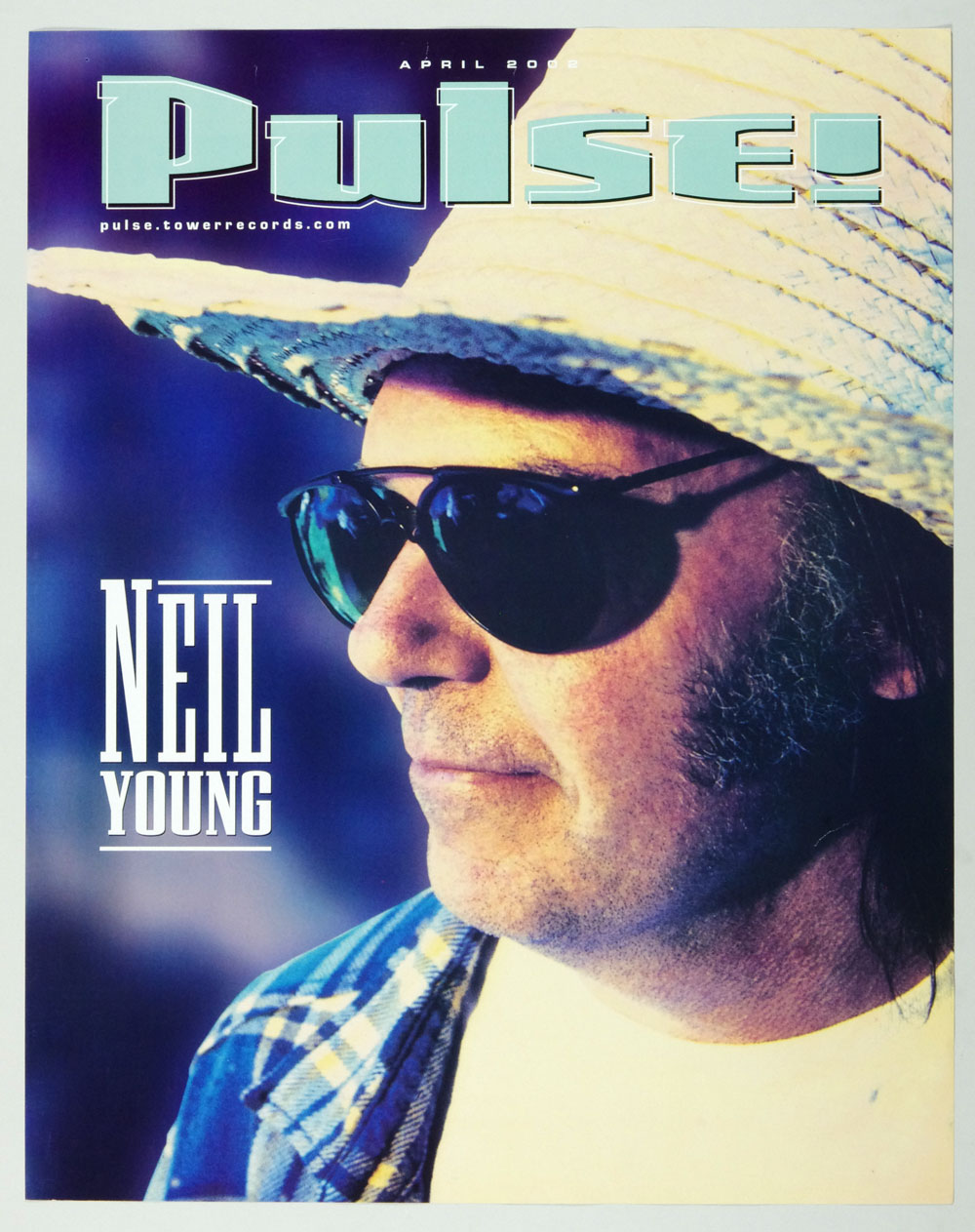 Neil Young Poster PULSE! Magazine Cover 2002 April