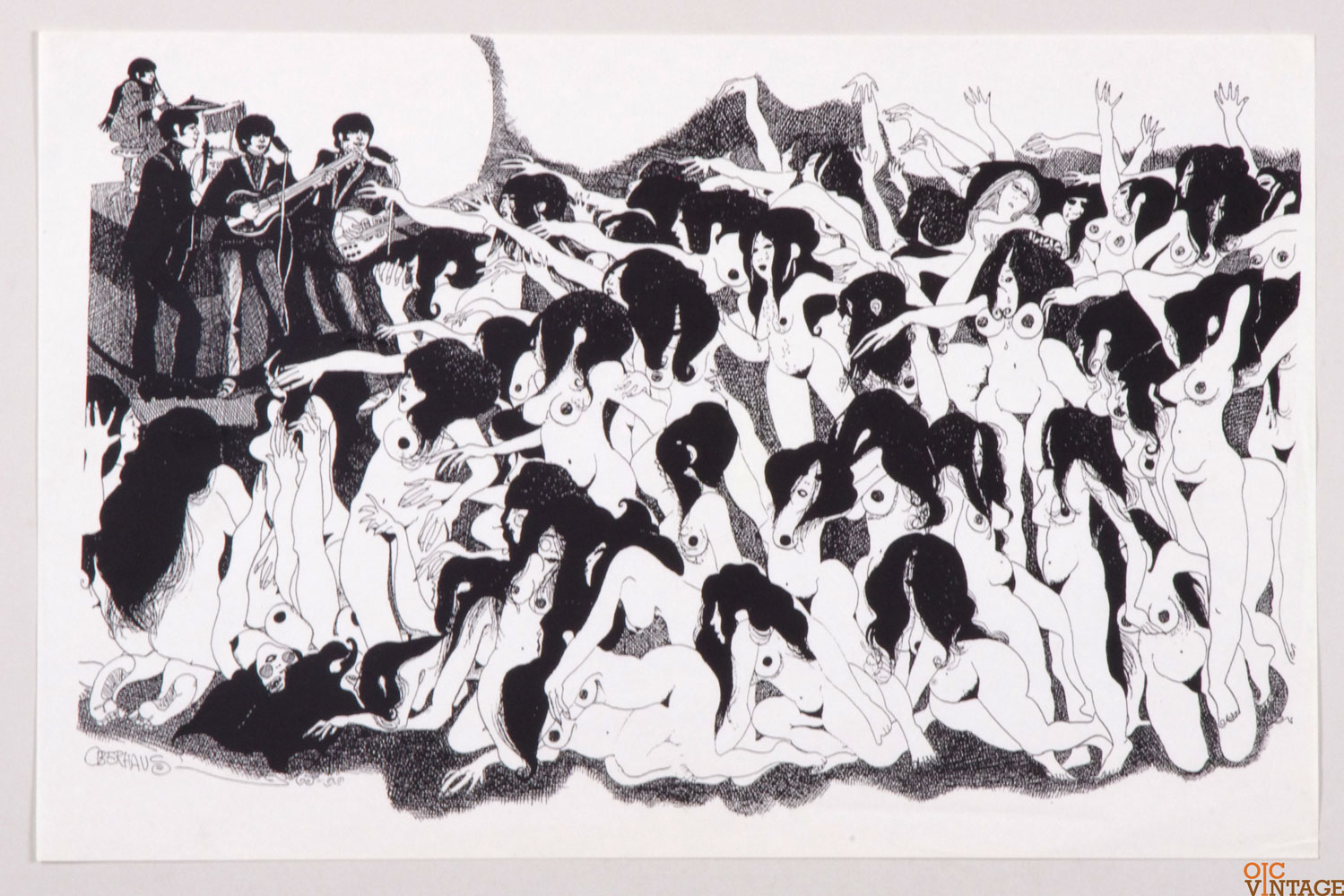 Patricia Oberhous Print Reception and Potluck 1961