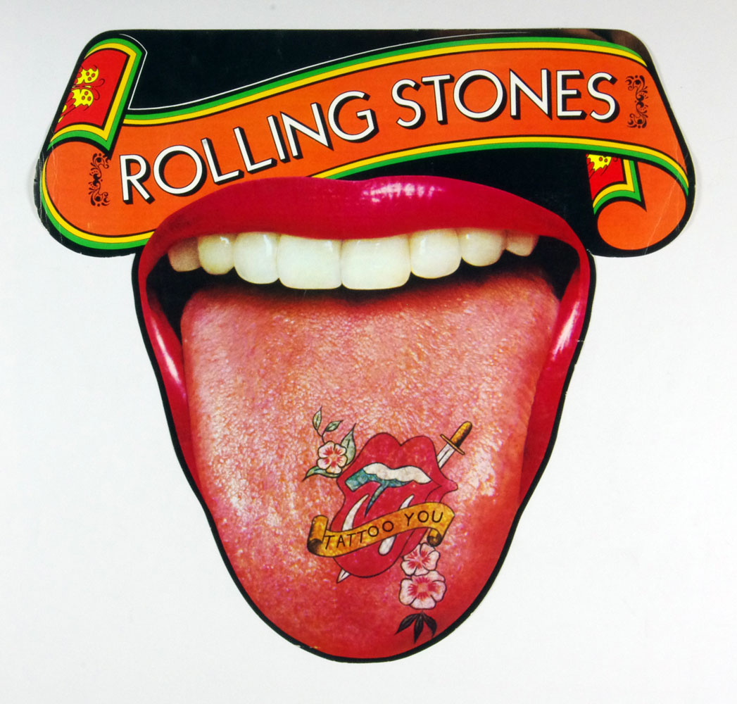 The Rolling Stones Poster Tattoo You 1981 New Alum Promo 23 x 22