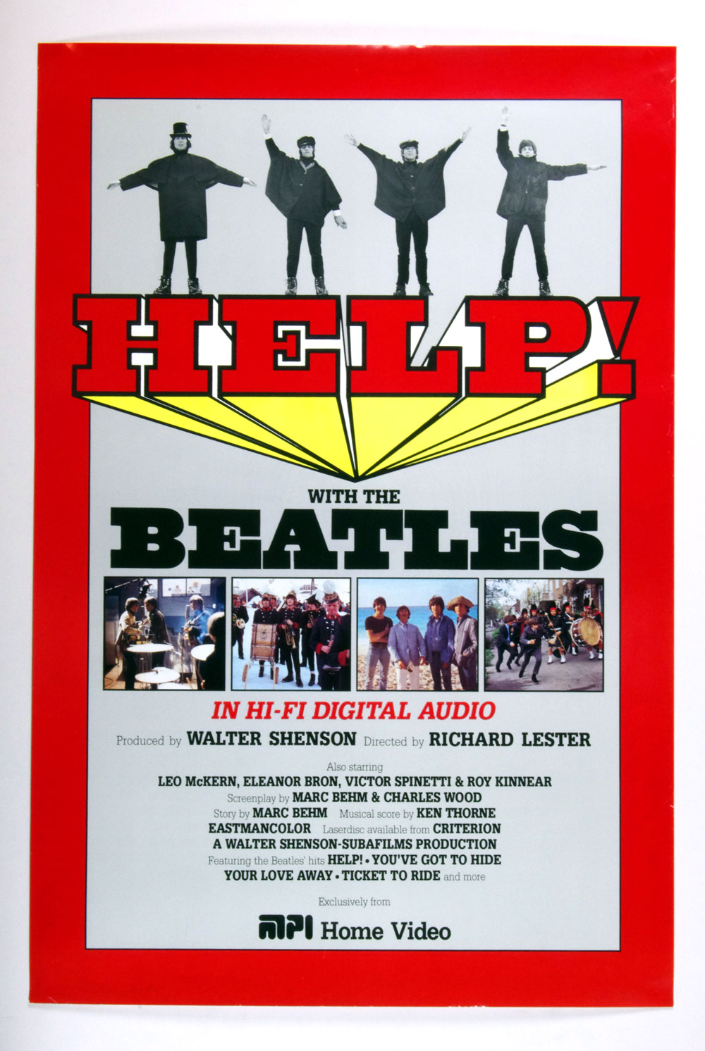 beatles poster vintage