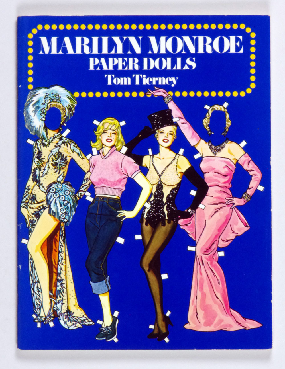 Marilyn Monroe Book Paper Dolls in Full Color 1979 Tom Tierney