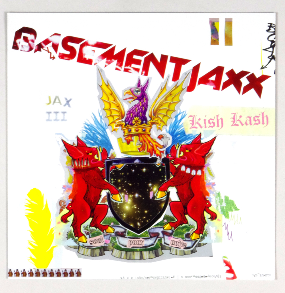 Basement Jexx Poster Flat 2003 Kish Kash Album Promotion 12 x 12
