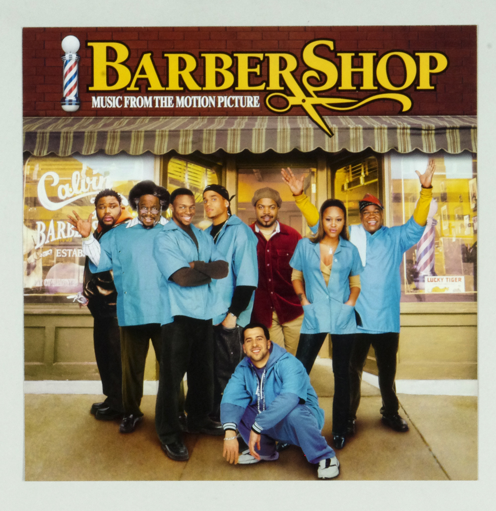 Barbershop Poster Flat 2002 Original Movie Soundtrack Album Promotion 12 x 12