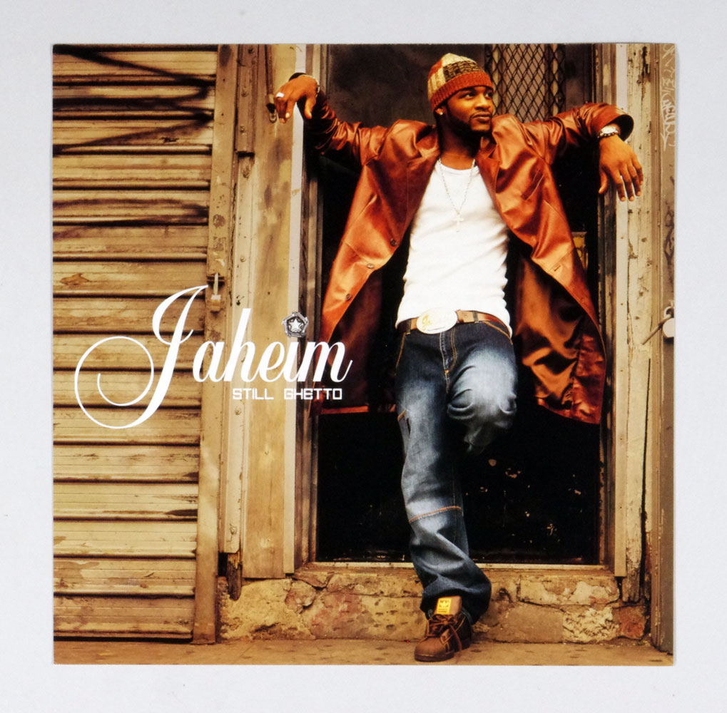 Jaheim Poster Flat 2002 Still Ghetto Album Promotion 12 x 12