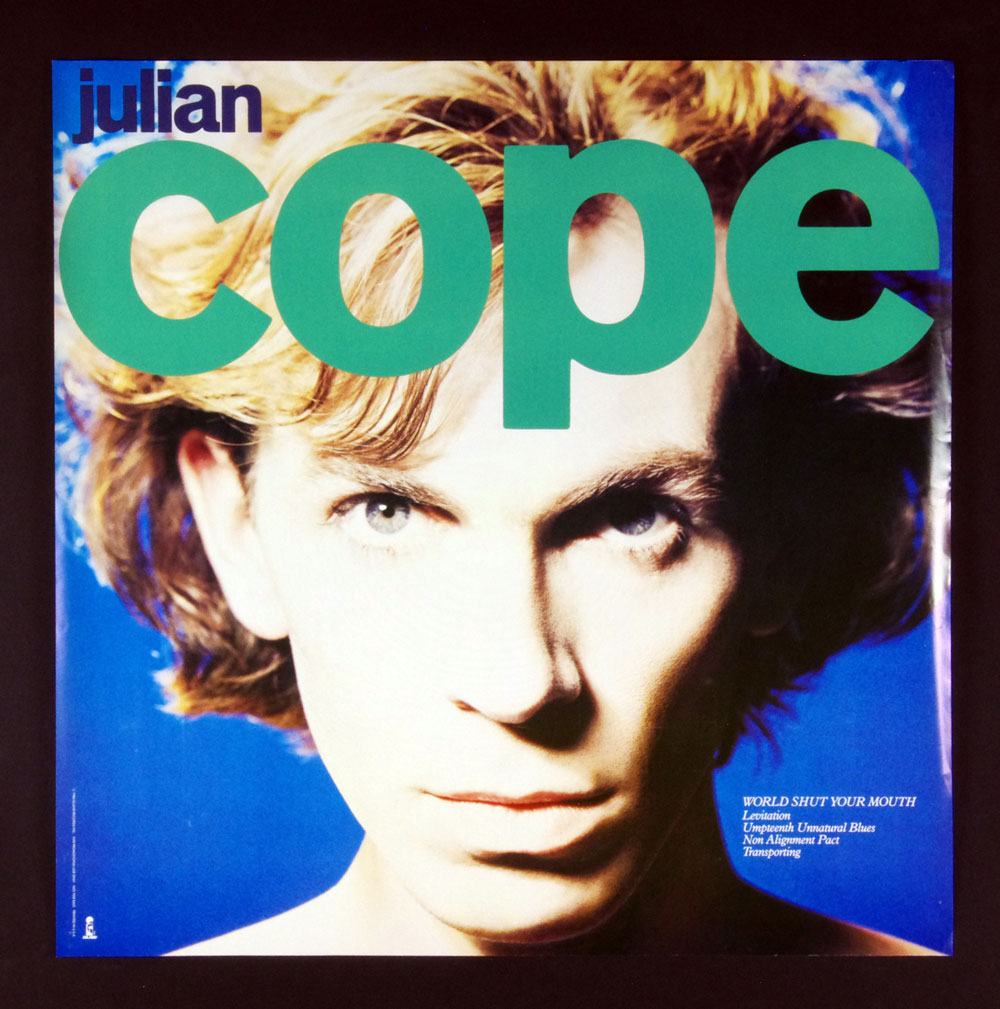 Julian Cope Poster 1984 World Shut Your Mouth Album Promotion