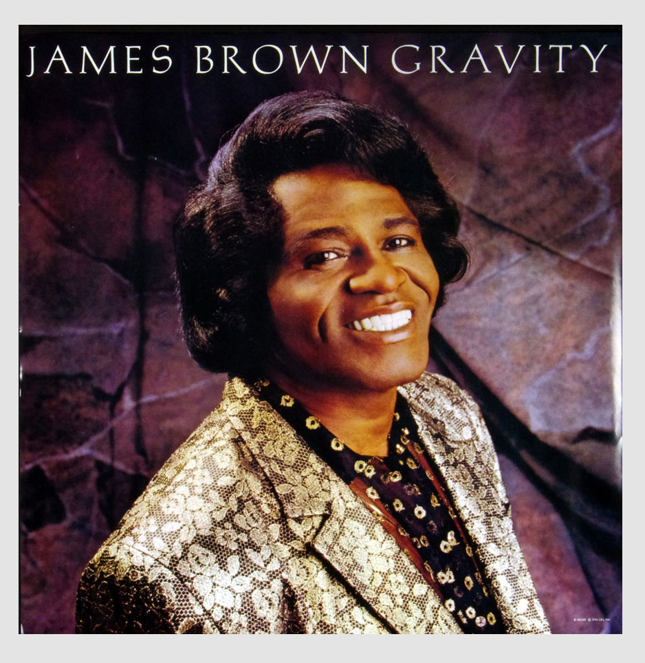 James Brown Poster 1986 Gravity Album Promotion