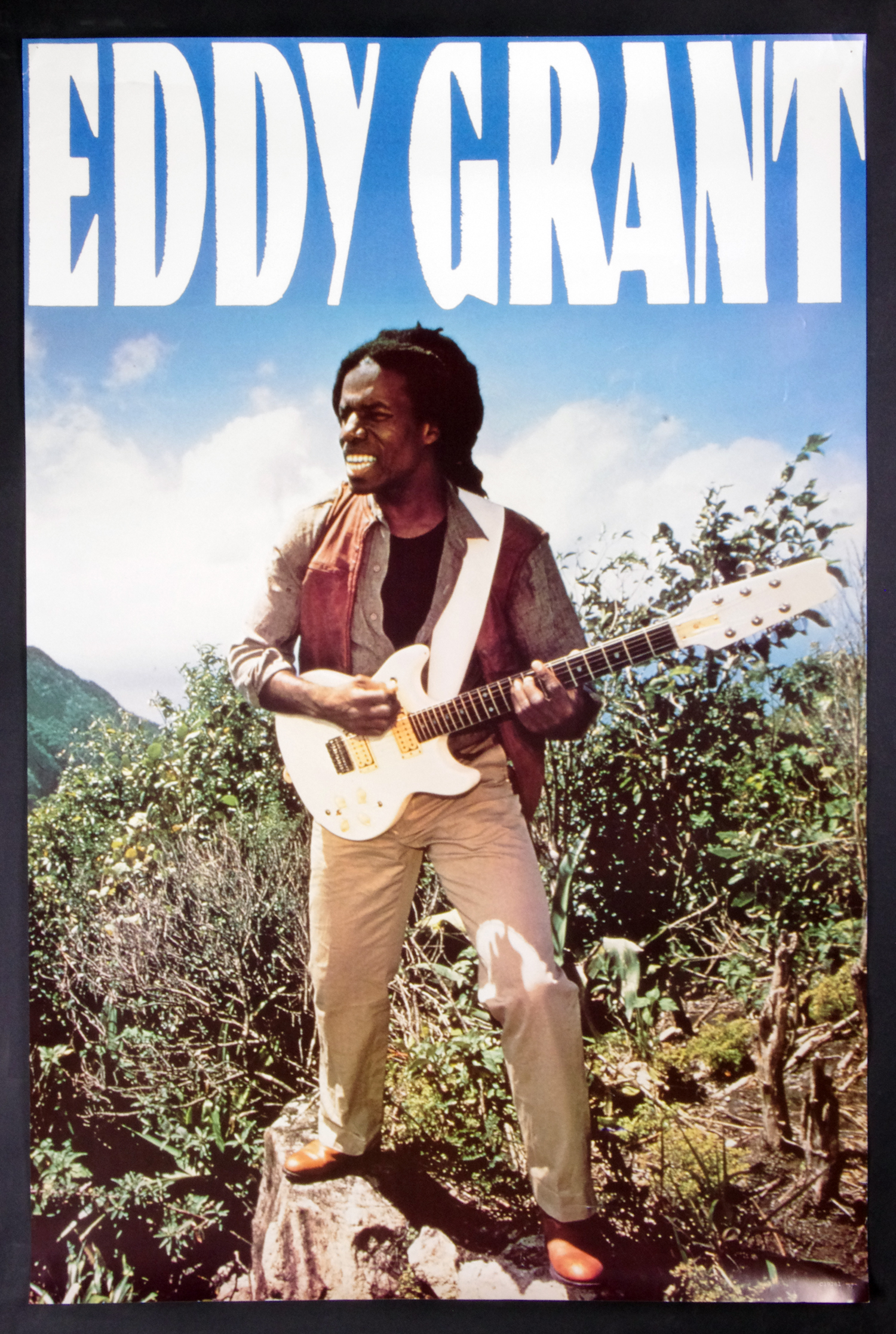 Eddy Grant Poster 1984 Going For Broker Album Promotion