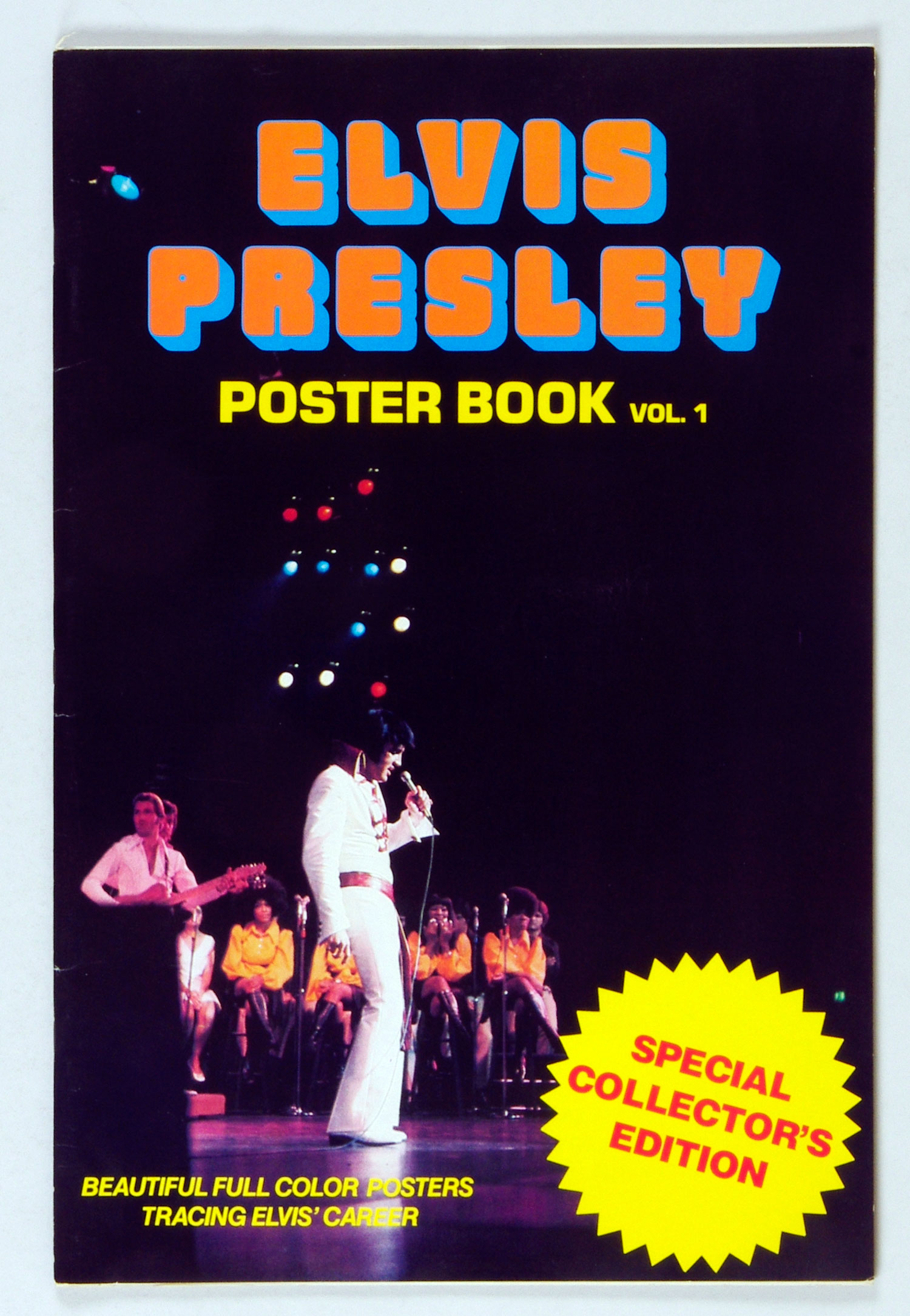 Elvis Presley Poster Book 1977 Vol. 1 Special Collector's Edition 22 Posters