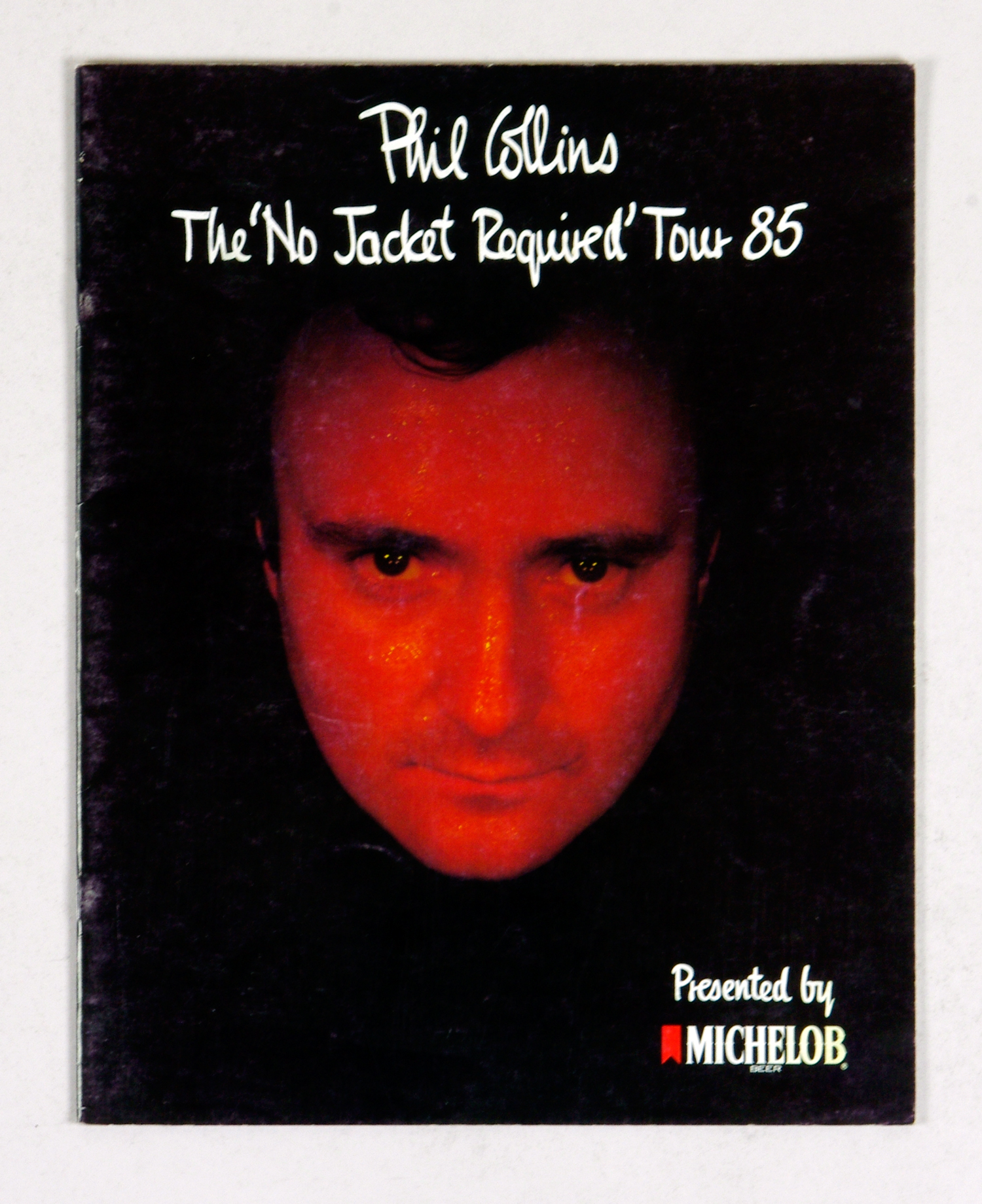 Phil Collins 1985 No Jacket Required World Tour Program Book
