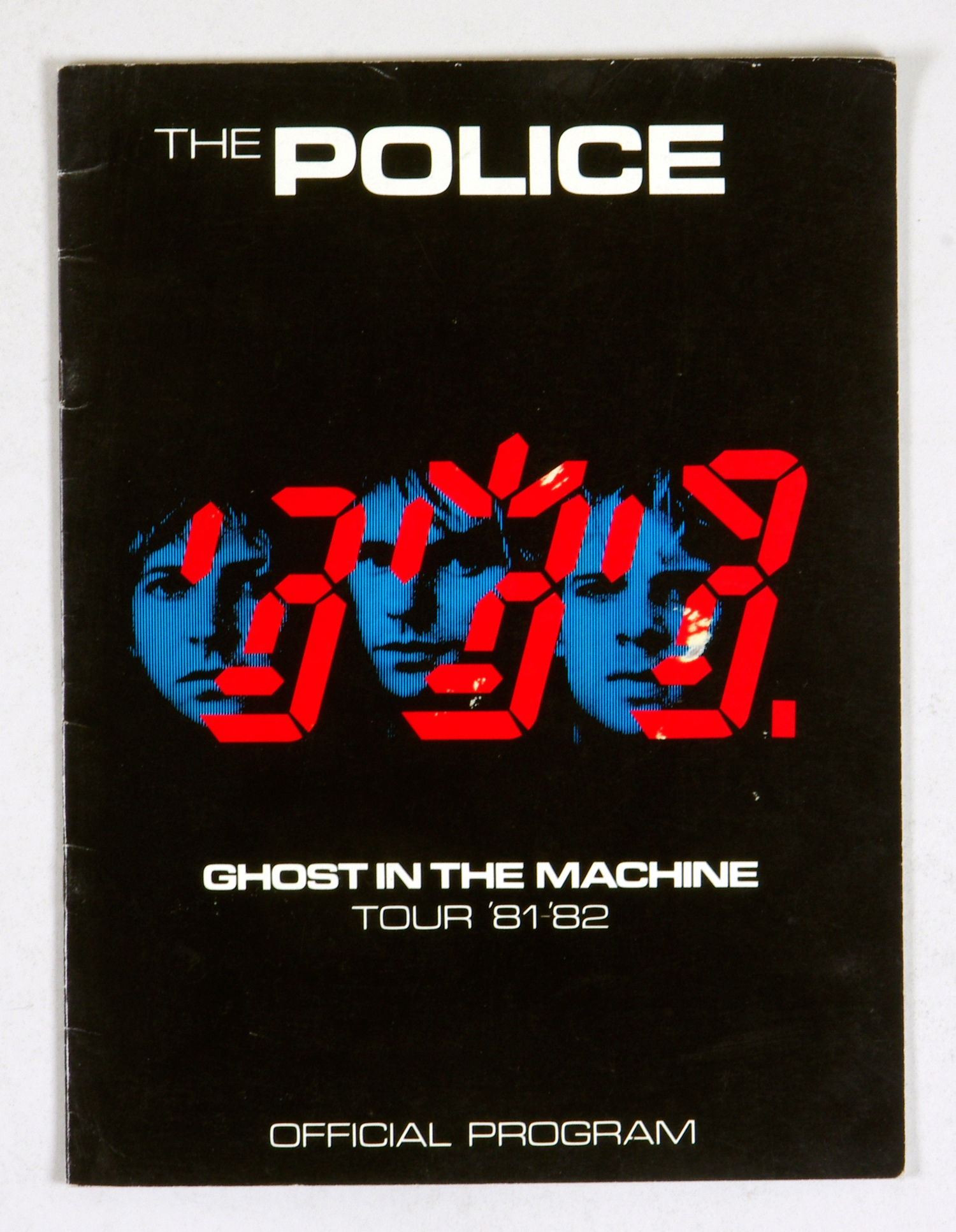 The Police Program Book 1981 Ghost In The Machine Tour 