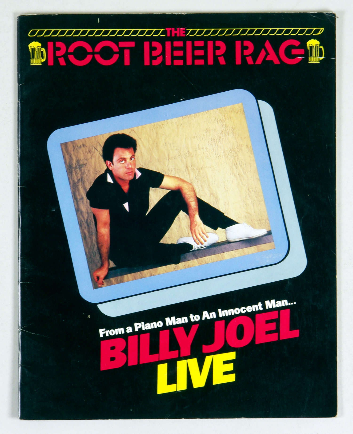 Billy Joel 1984 A Innocent Man Tour Program Book