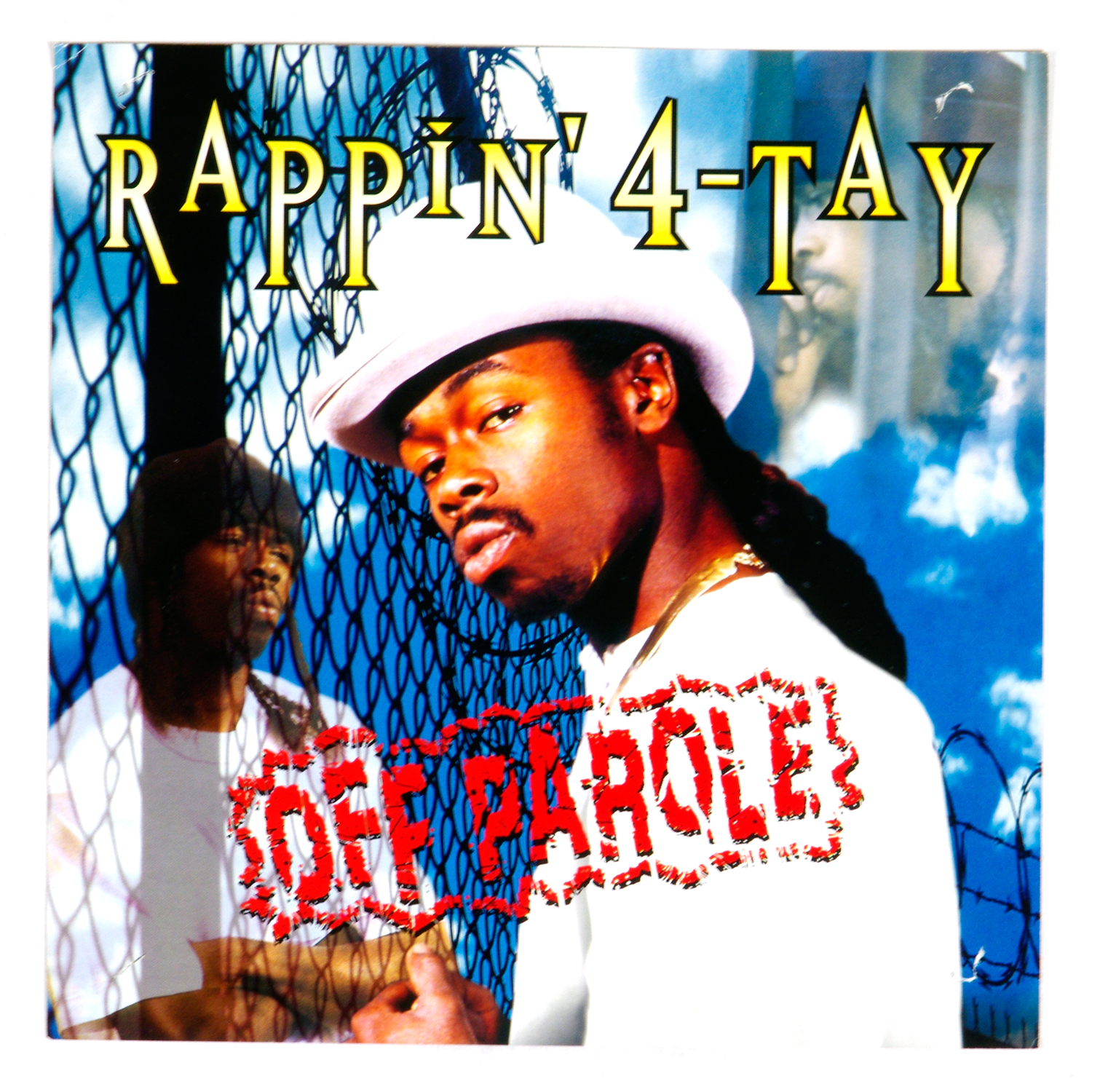 Rappin' 4-Tay Poster Flat 1996 Off Parole Album Promotion 12 x 12