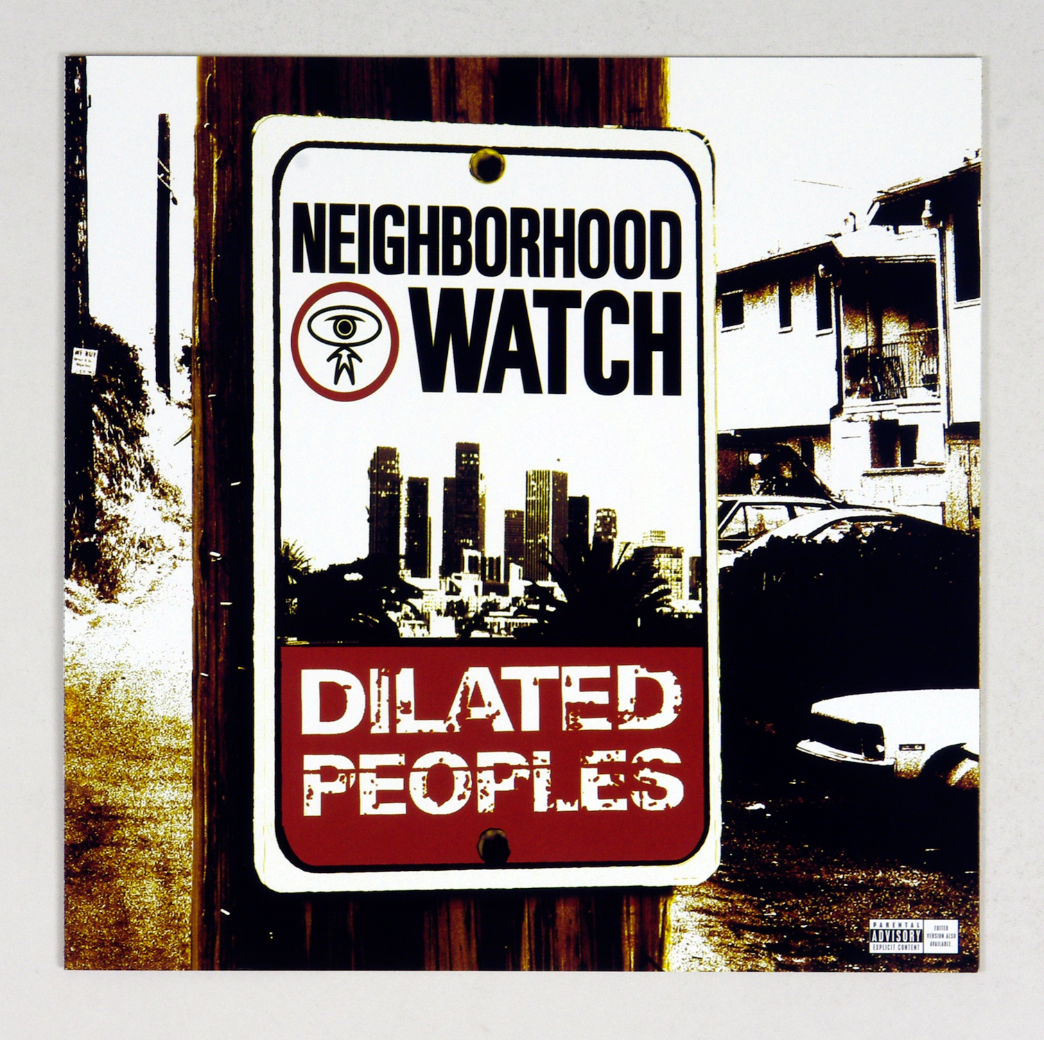 Dilated Peoples Poster Flat 2003 Neighborhood Watch Album Promotion 12 x 12