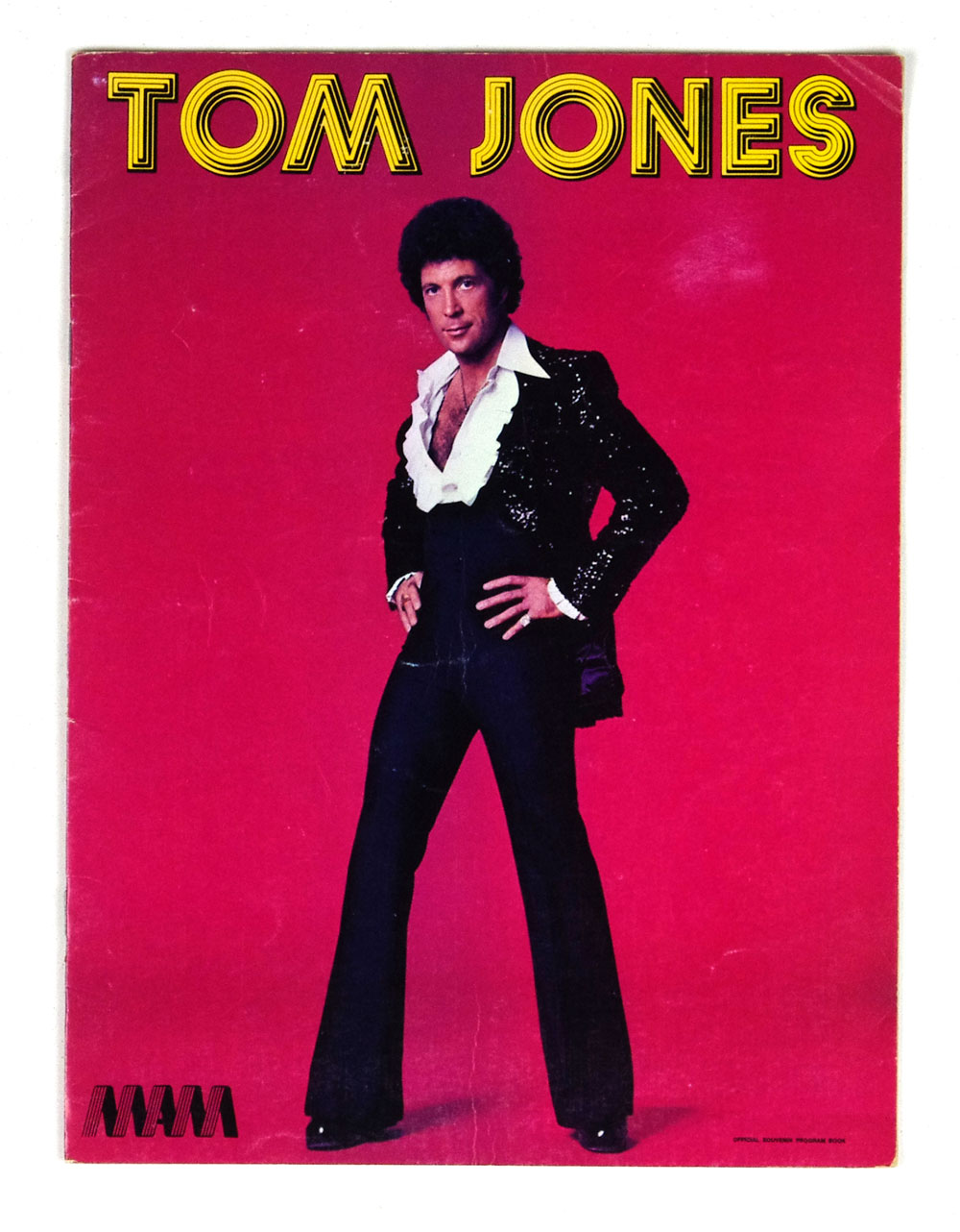 Tom Jones 1977 Tour Program Book