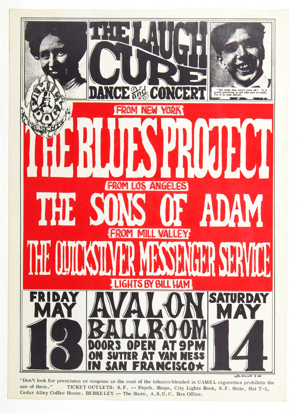 FD   8 Poster Quicksilver Messenger Service 1966 May 13