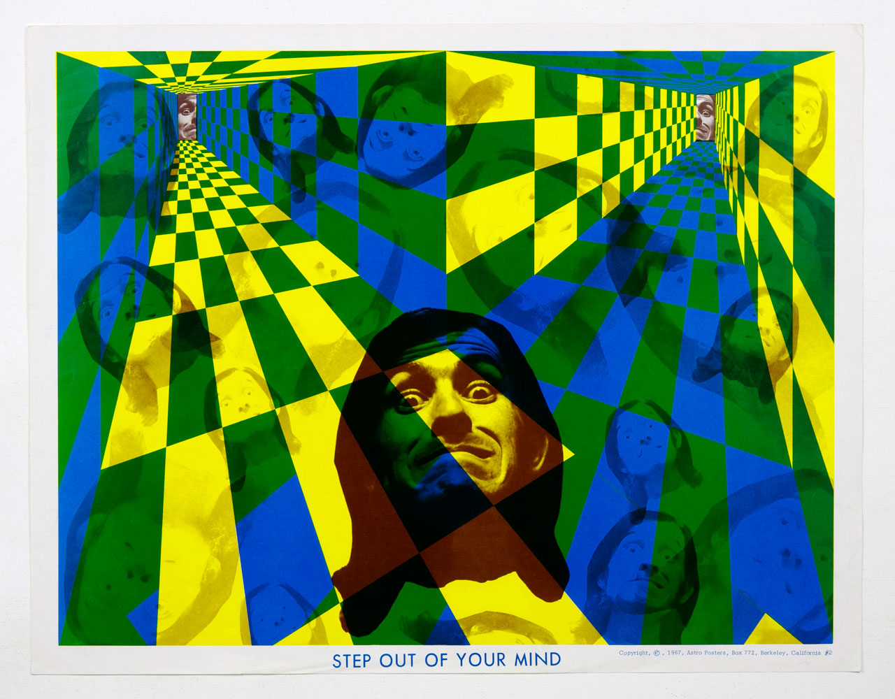 Step Out Your Mind Poster Psychedelia 1967 